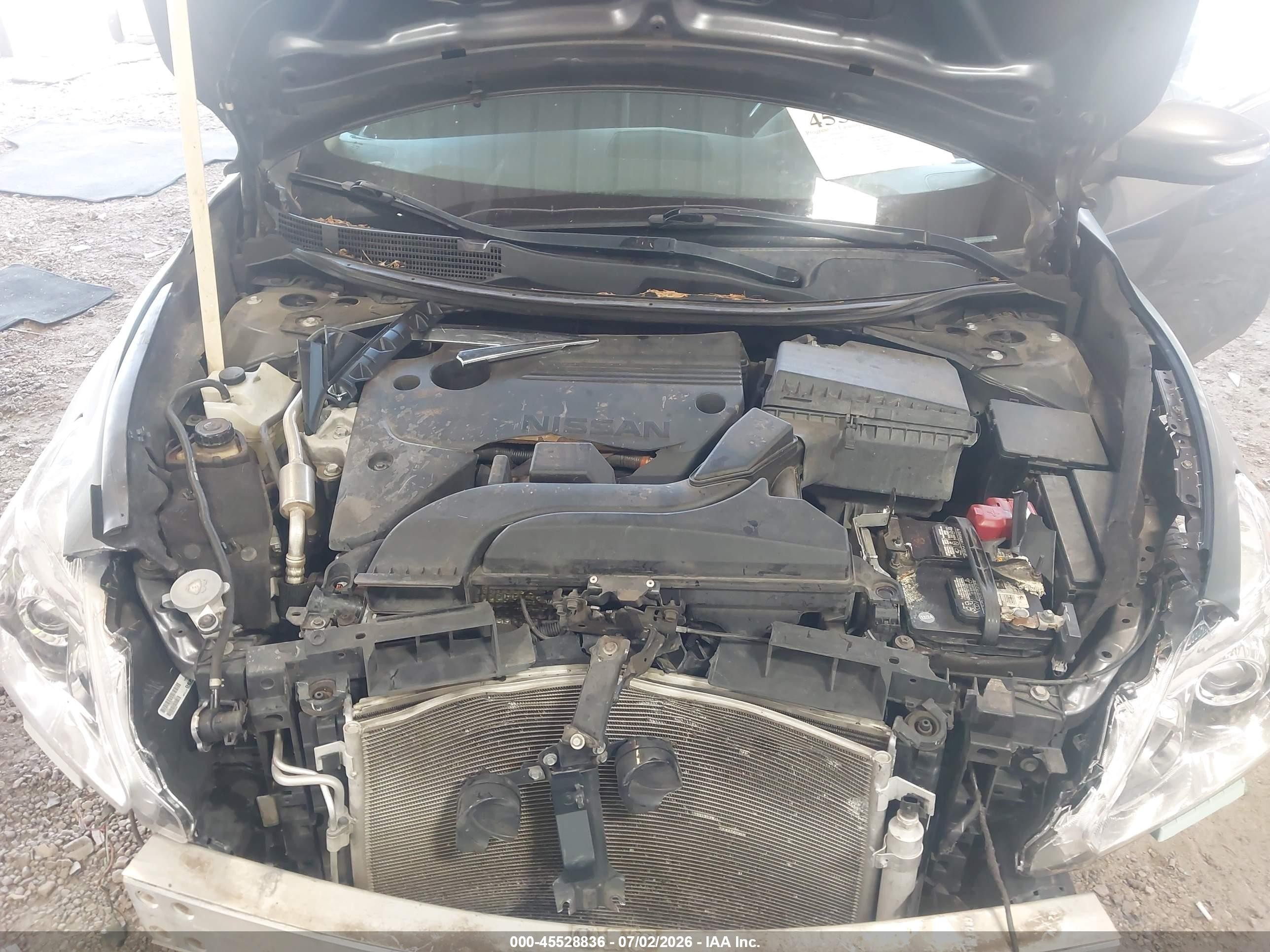 2015 Nissan Altima 2.5 Sv Gray vin: 1N4AL3AP2FC587548