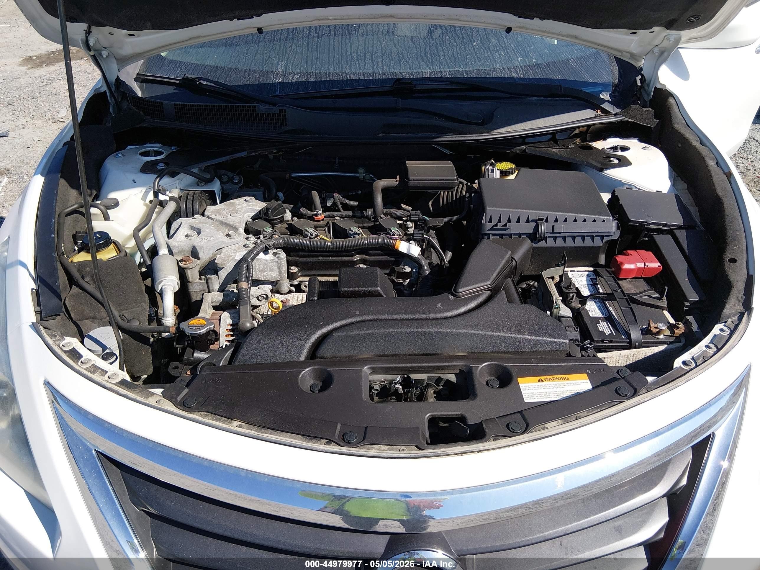 2015 Nissan Altima 2.5 White vin: 1N4AL3AP2FC591146