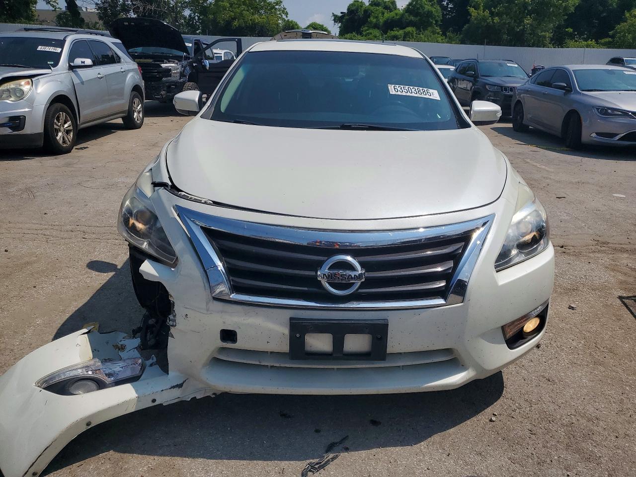 2015 Nissan Altima 2.5 Sv White vin: 1N4AL3AP2FC594192
