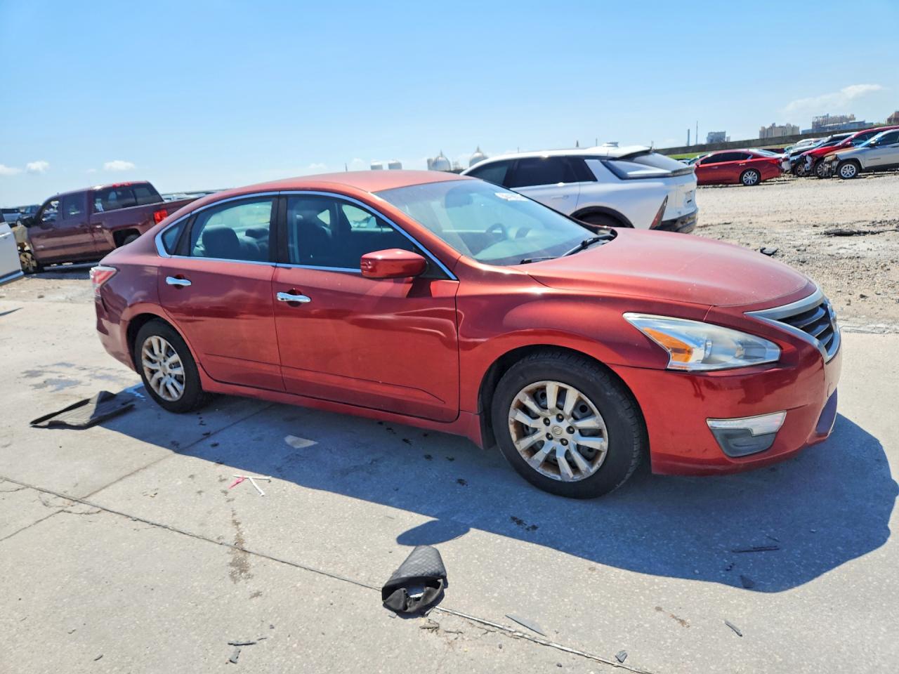 2015 Nissan Altima 2.5 S Red vin: 1N4AL3AP2FC596296