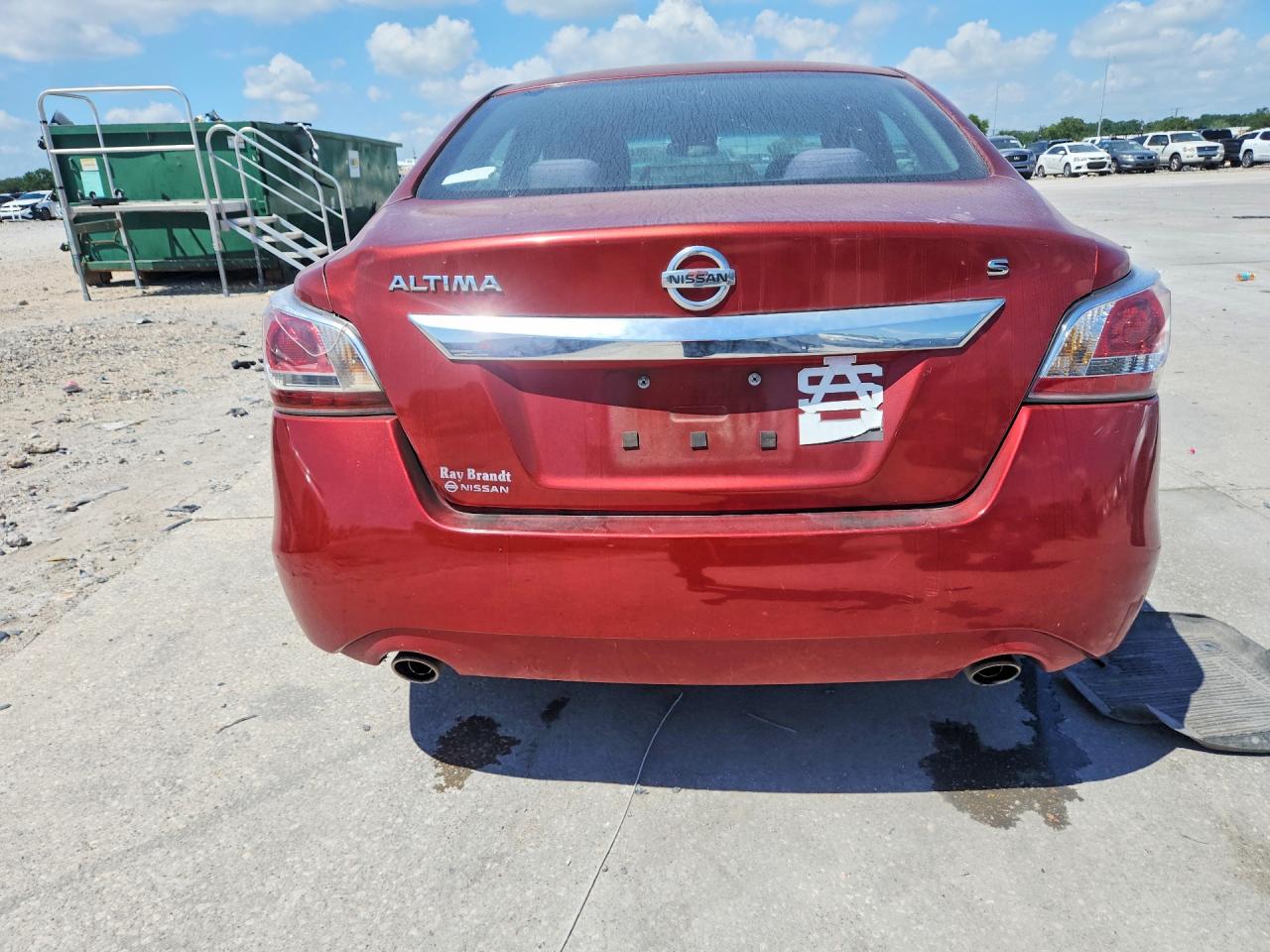 2015 Nissan Altima 2.5 S Red vin: 1N4AL3AP2FC596296