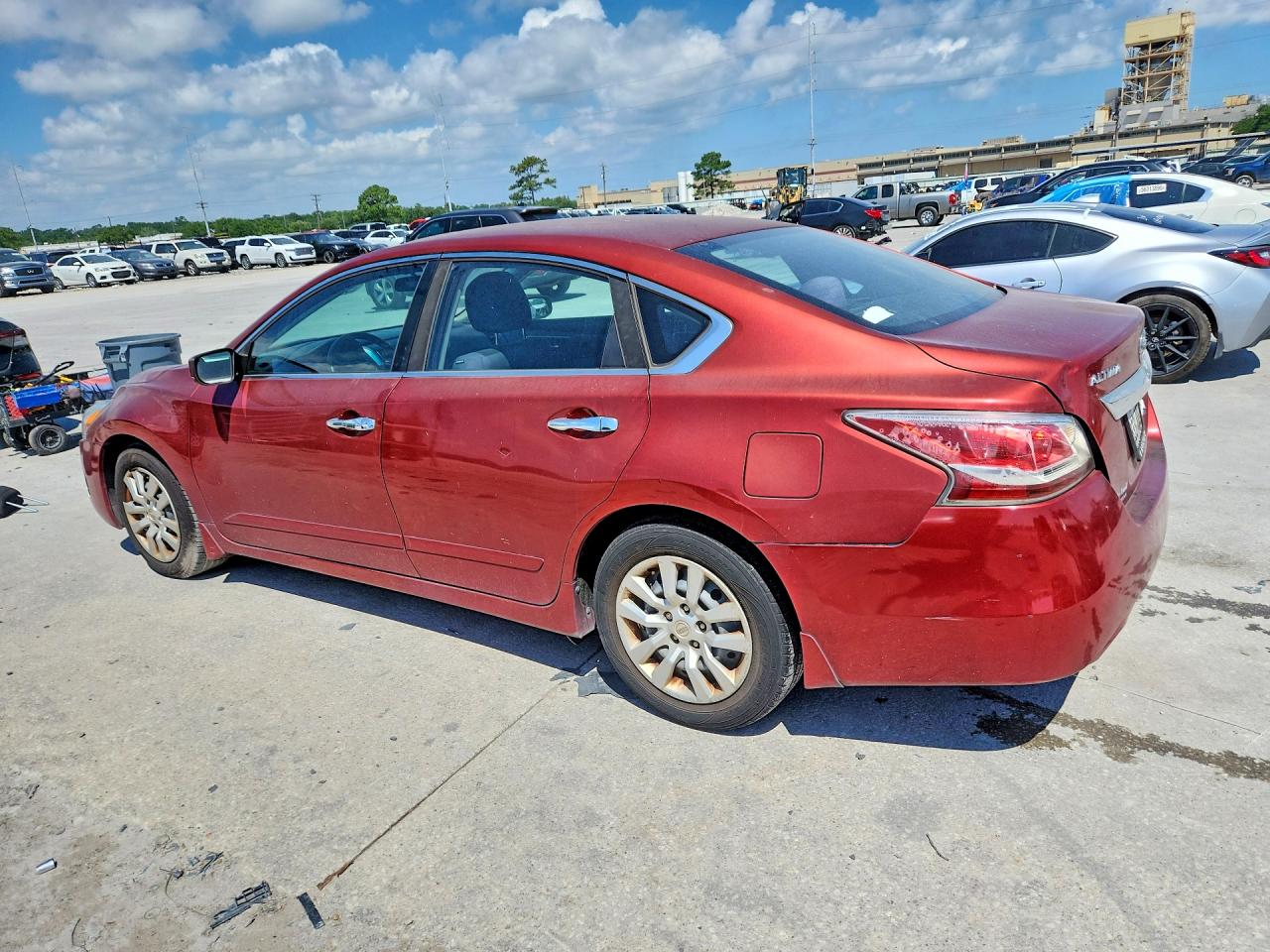 2015 Nissan Altima 2.5 S Red vin: 1N4AL3AP2FC596296