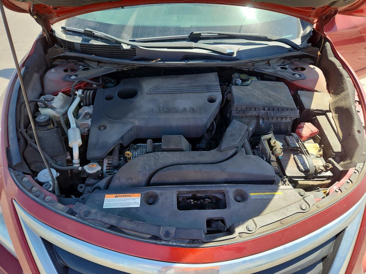 2015 Nissan Altima 2.5 S Red vin: 1N4AL3AP2FC596296