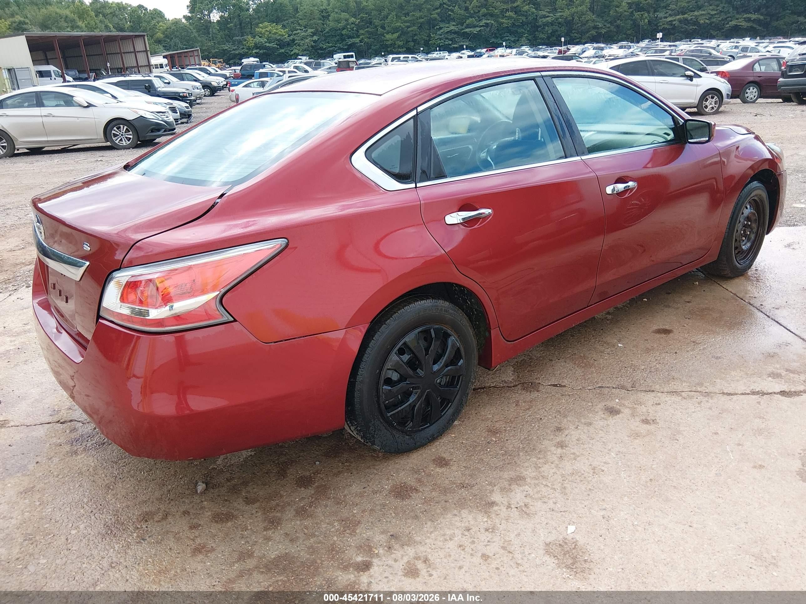 2015 Nissan Altima 2.5/2.5 S/2.5 Sl/2.5 Sv Red vin: 1N4AL3AP2FN300603