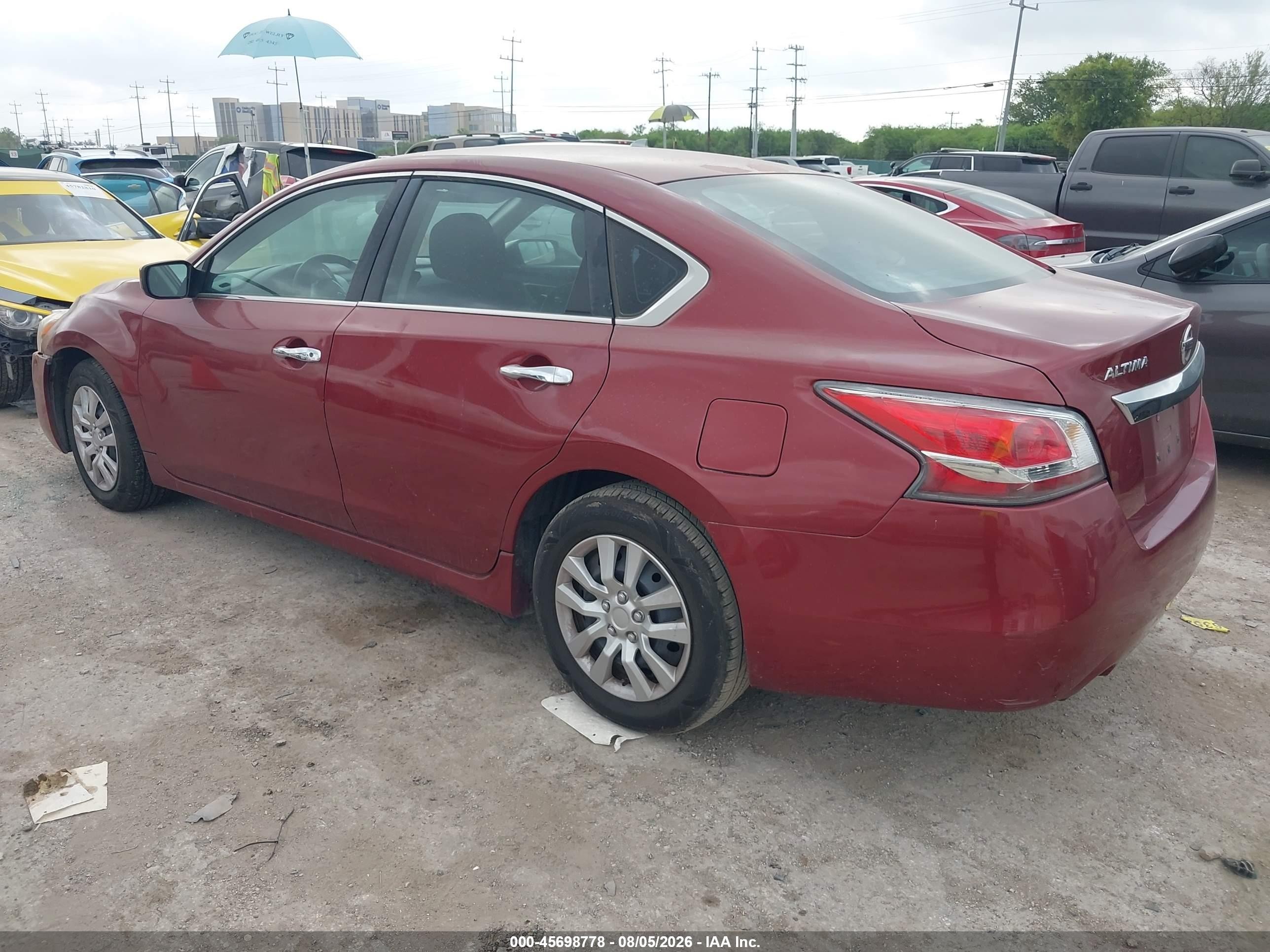 2015 Nissan Altima 2.5/2.5 S/2.5 Sl/2.5 Sv Red vin: 1N4AL3AP2FN301976