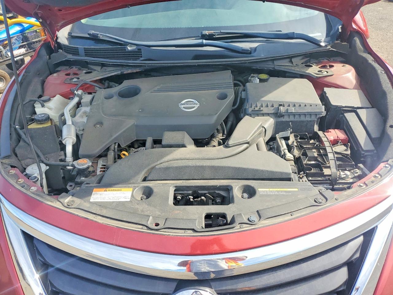 2015 Nissan Altima 2.5 S Red vin: 1N4AL3AP2FN310810