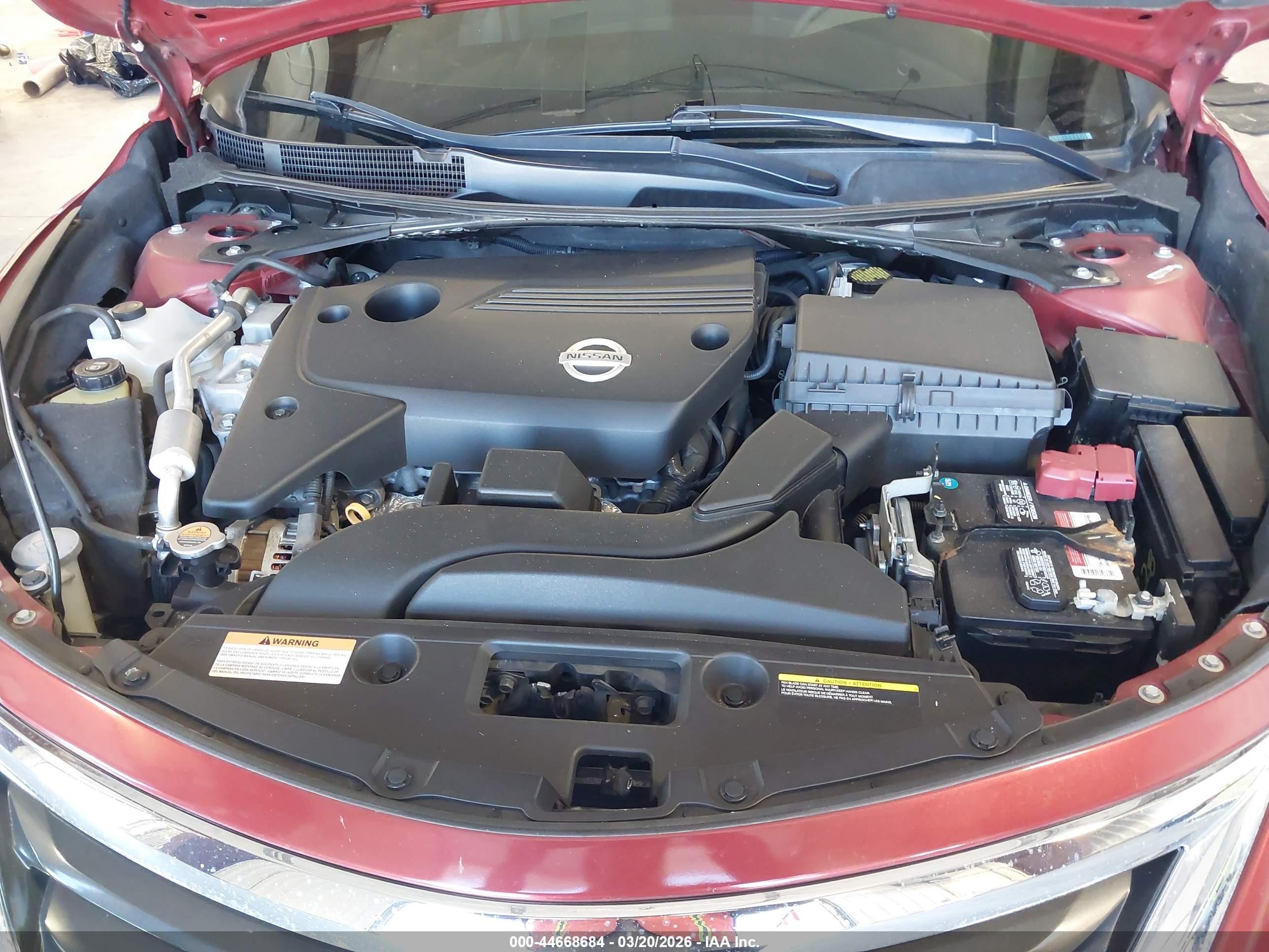 2015 Nissan Altima 2.5 S Red vin: 1N4AL3AP2FN313741