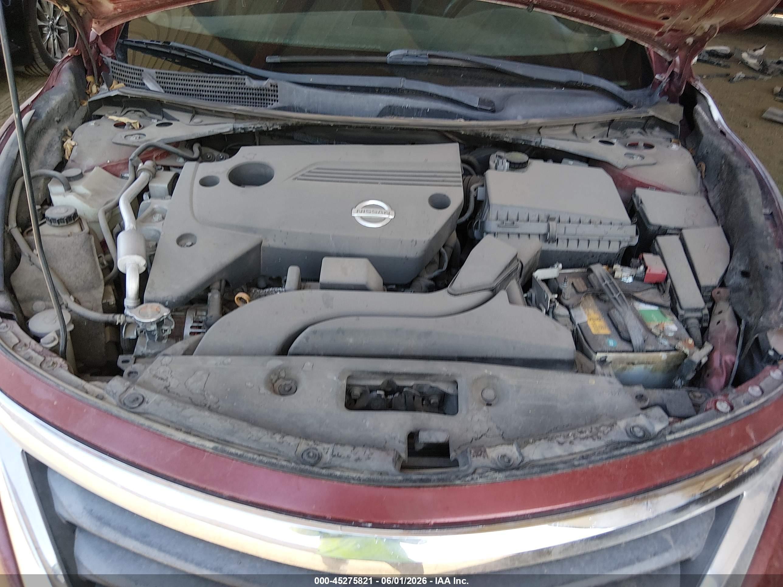 2015 Nissan Altima 2.5/2.5 S/2.5 Sl/2.5 Sv Maroon vin: 1N4AL3AP2FN325615