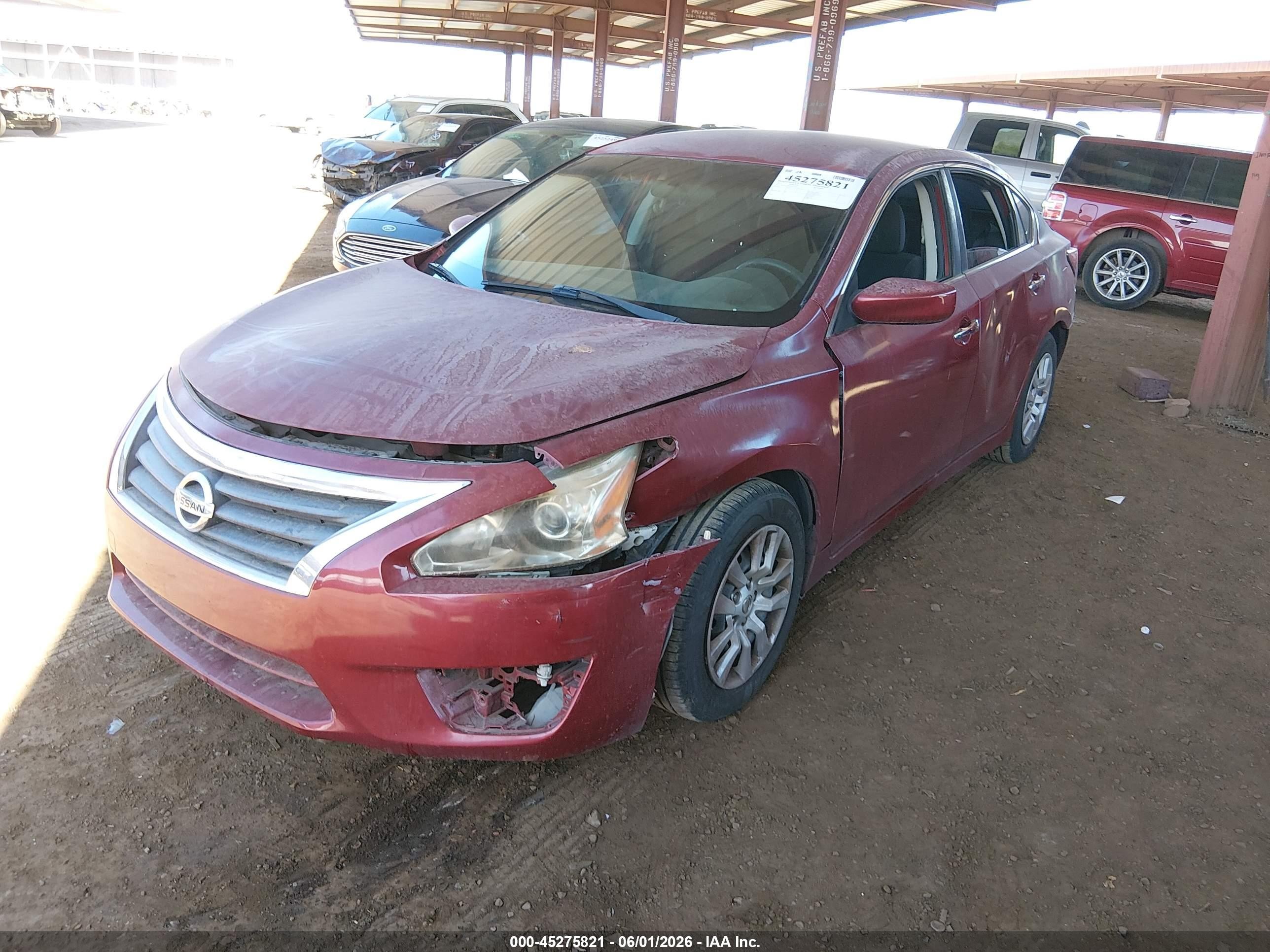2015 Nissan Altima 2.5/2.5 S/2.5 Sl/2.5 Sv Maroon vin: 1N4AL3AP2FN325615