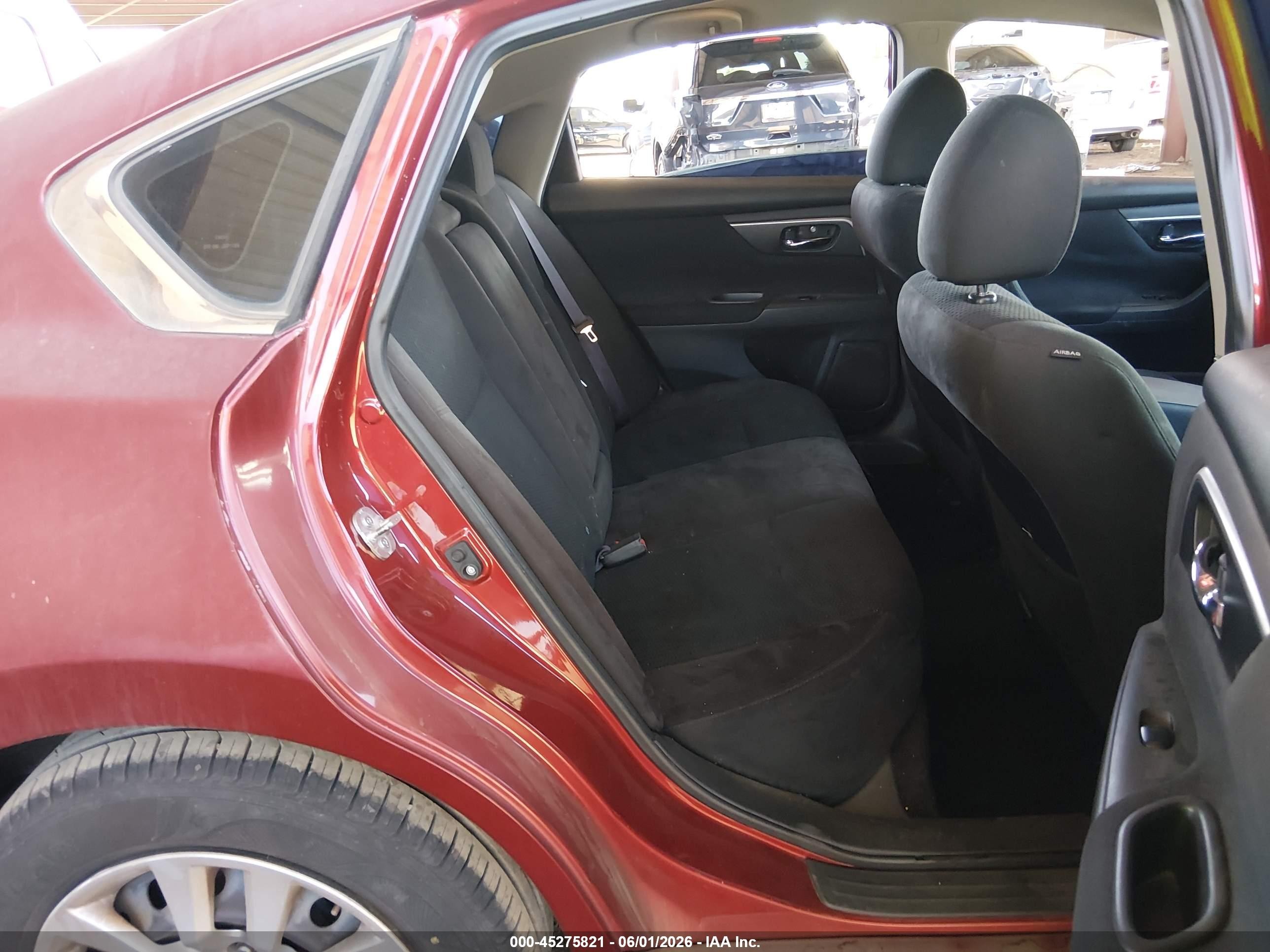 2015 Nissan Altima 2.5/2.5 S/2.5 Sl/2.5 Sv Maroon vin: 1N4AL3AP2FN325615
