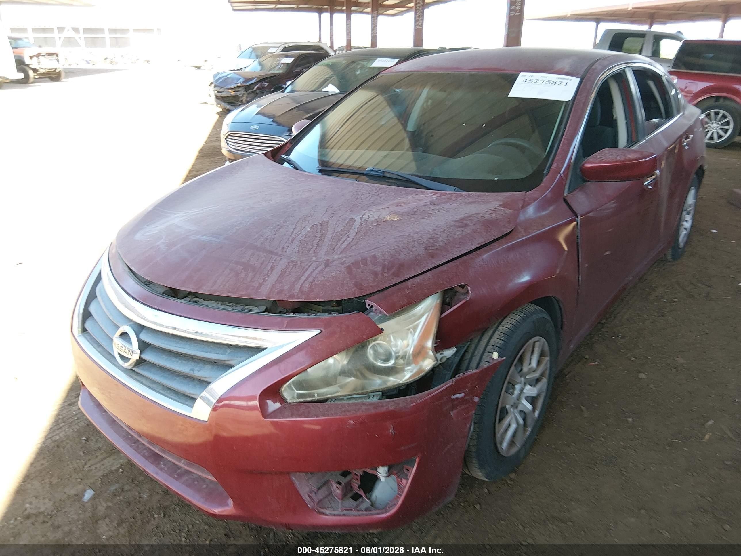 2015 Nissan Altima 2.5/2.5 S/2.5 Sl/2.5 Sv Maroon vin: 1N4AL3AP2FN325615