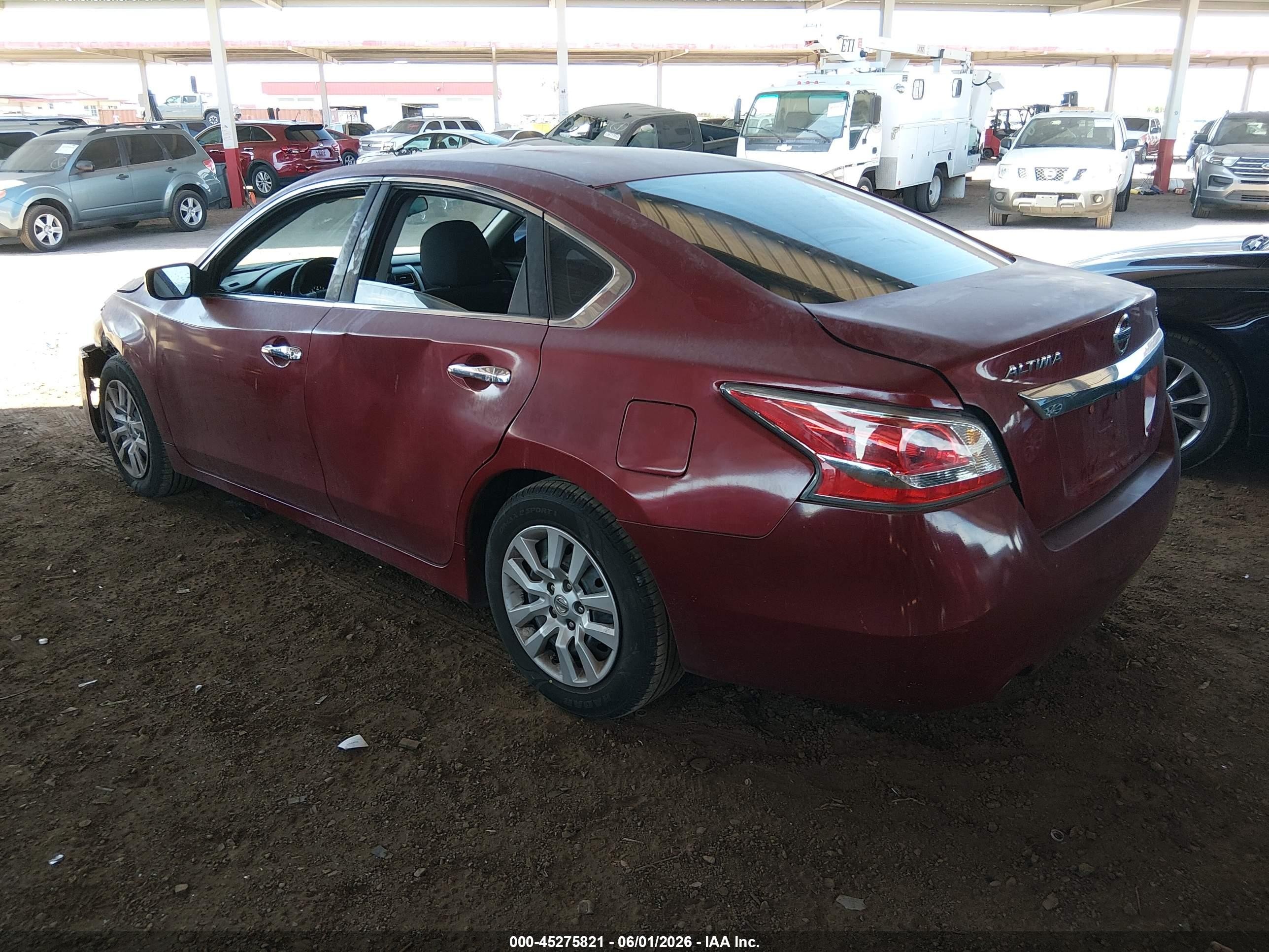 2015 Nissan Altima 2.5/2.5 S/2.5 Sl/2.5 Sv Maroon vin: 1N4AL3AP2FN325615