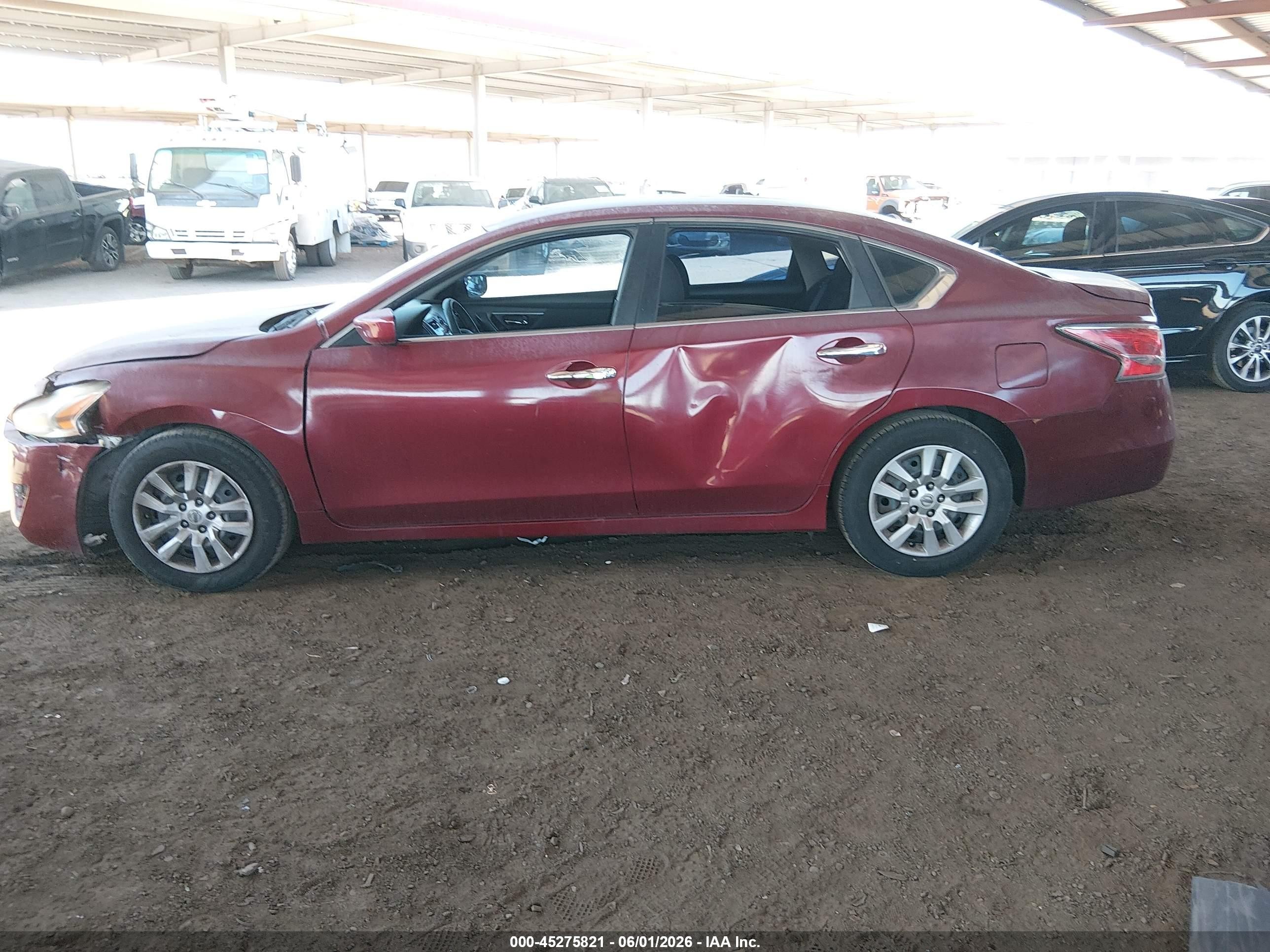 2015 Nissan Altima 2.5/2.5 S/2.5 Sl/2.5 Sv Maroon vin: 1N4AL3AP2FN325615