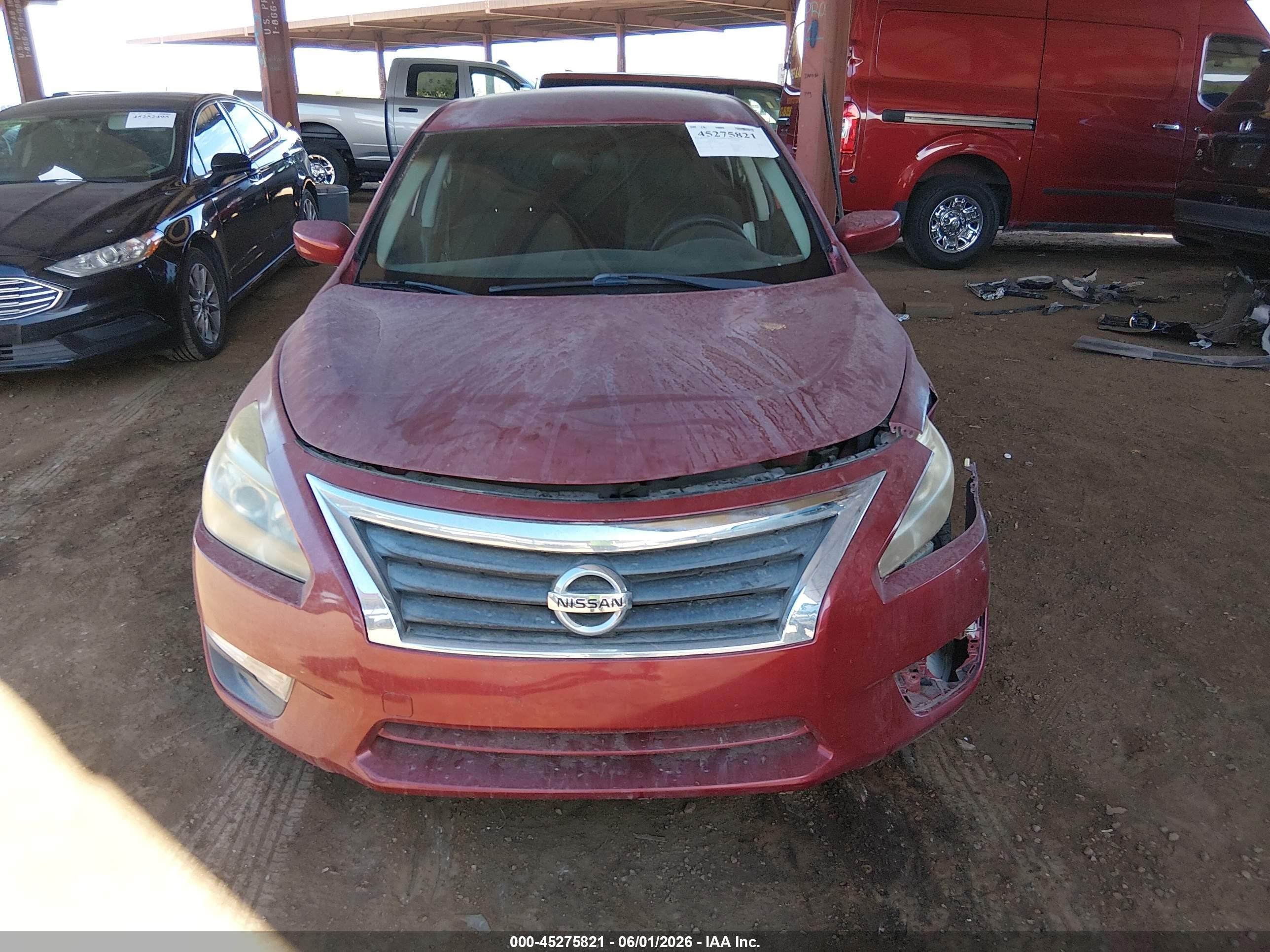 2015 Nissan Altima 2.5/2.5 S/2.5 Sl/2.5 Sv Maroon vin: 1N4AL3AP2FN325615