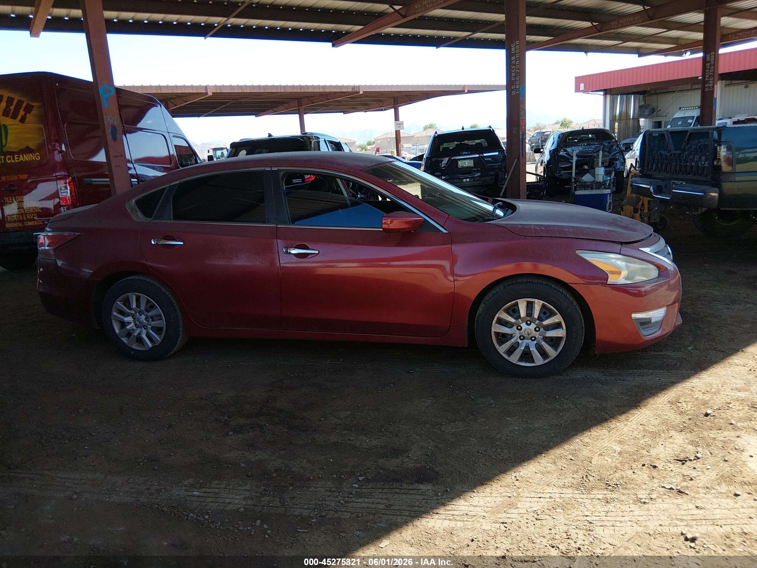 2015 Nissan Altima 2.5/2.5 S/2.5 Sl/2.5 Sv Maroon vin: 1N4AL3AP2FN325615