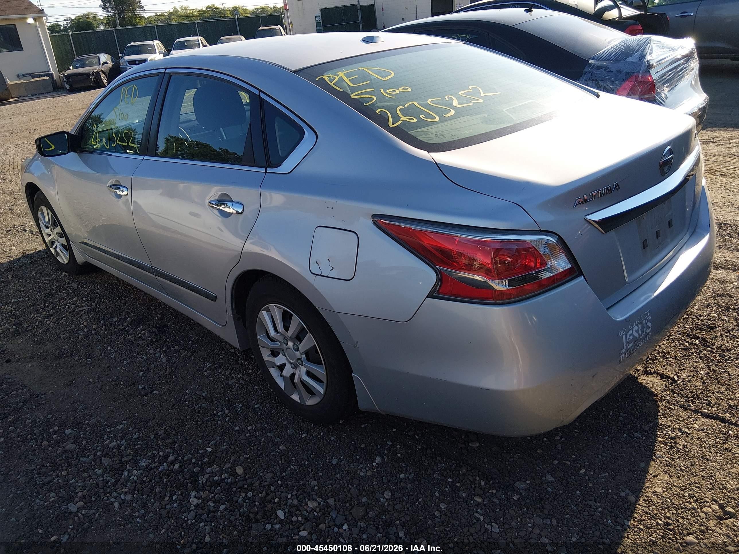 2015 Nissan Altima 2.5 S Gray vin: 1N4AL3AP2FN326327