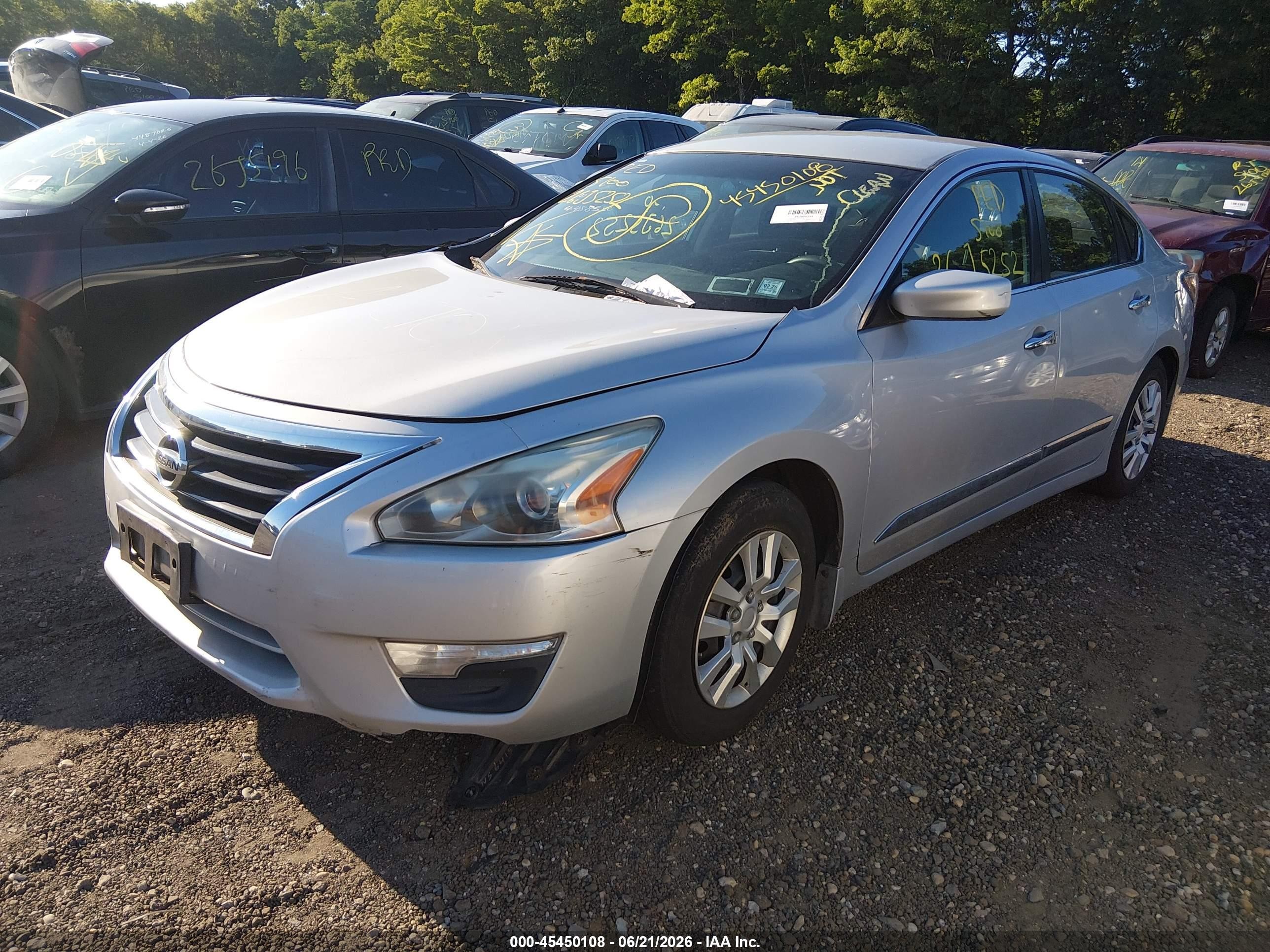 2015 Nissan Altima 2.5 S Gray vin: 1N4AL3AP2FN326327