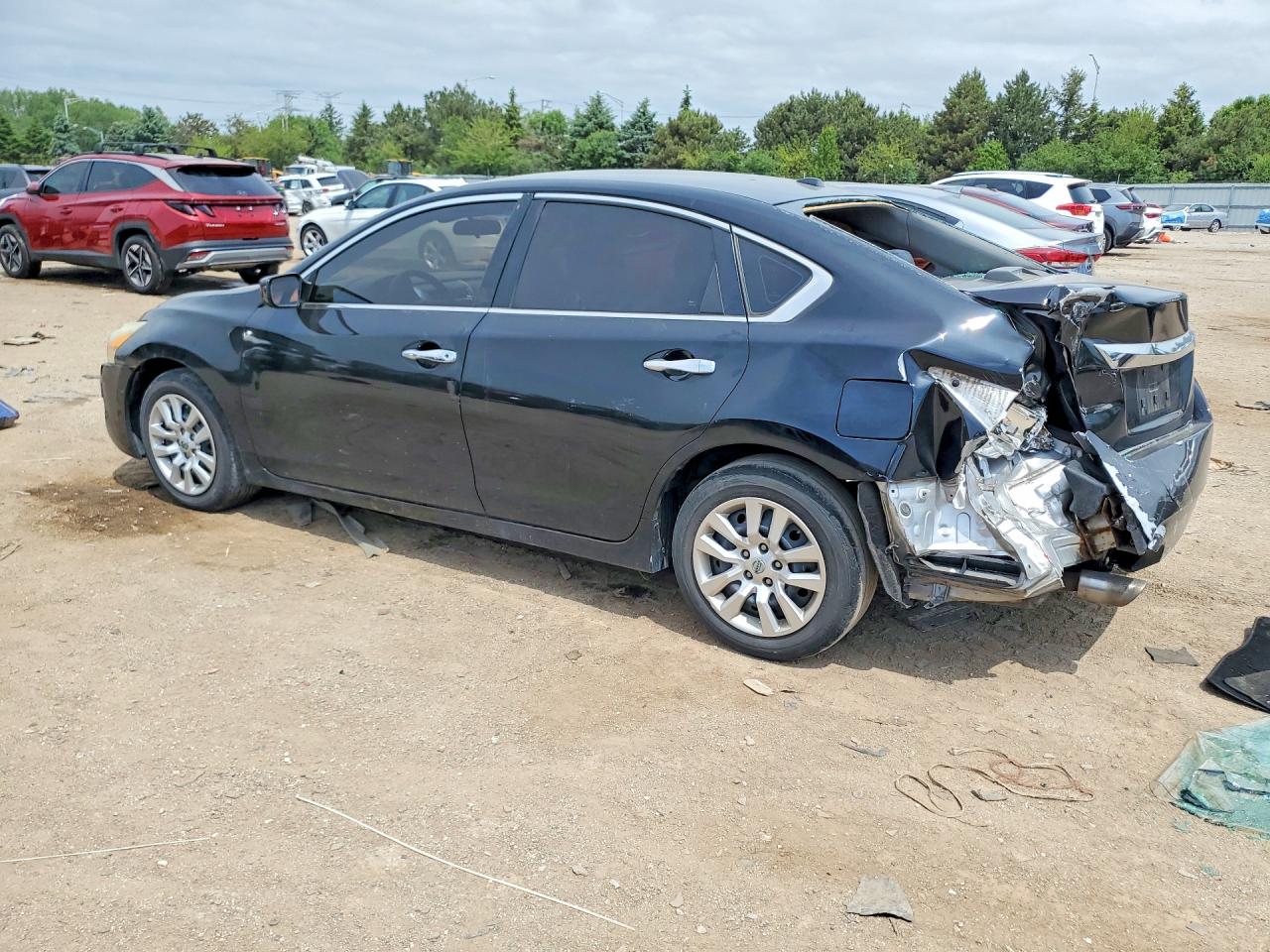 2015 Nissan Altima 2.5 S Black vin: 1N4AL3AP2FN329924