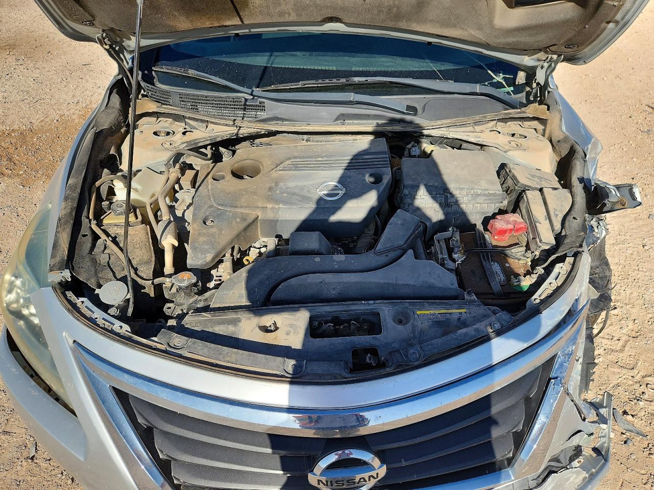 2015 Nissan Altima 2.5 S Серебряный vin: 1N4AL3AP2FN339708