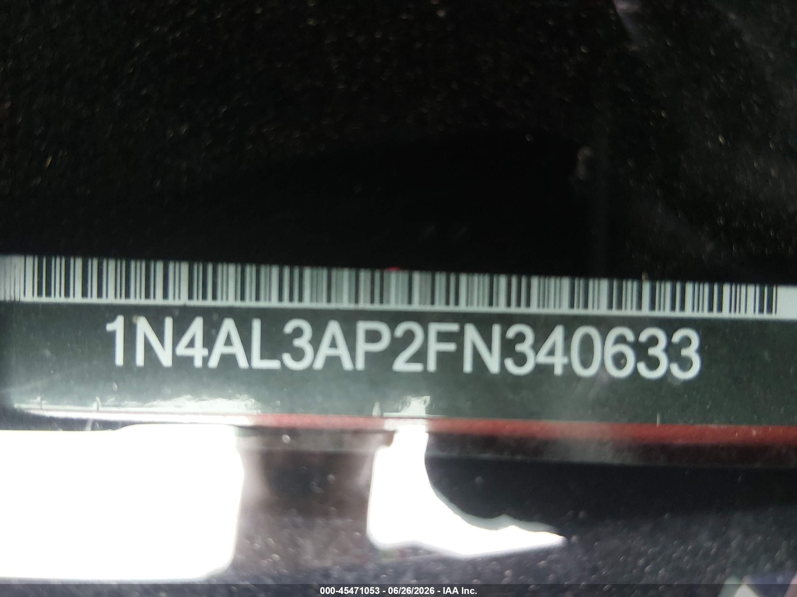 2015 Nissan Altima 2.5 S Red vin: 1N4AL3AP2FN340633