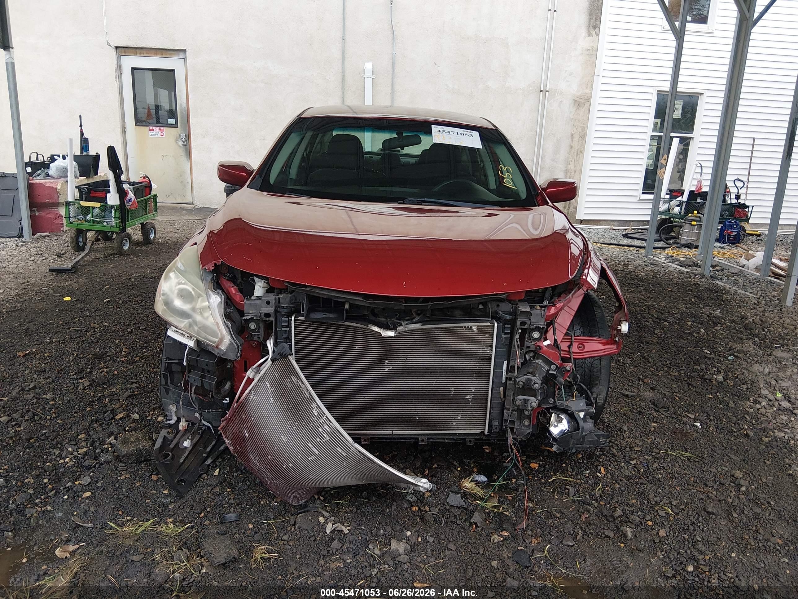 2015 Nissan Altima 2.5 S Red vin: 1N4AL3AP2FN340633