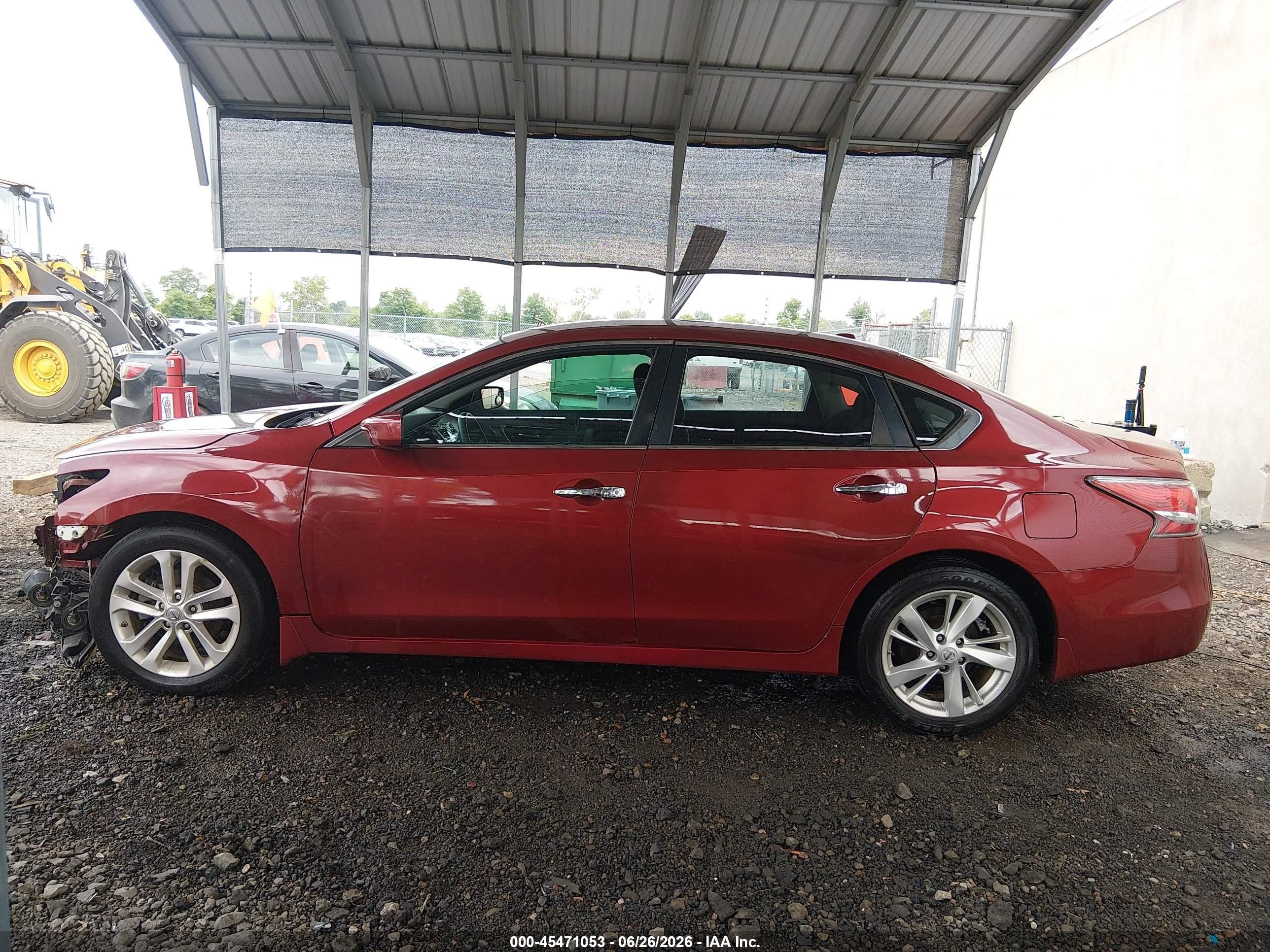 2015 Nissan Altima 2.5 S Red vin: 1N4AL3AP2FN340633