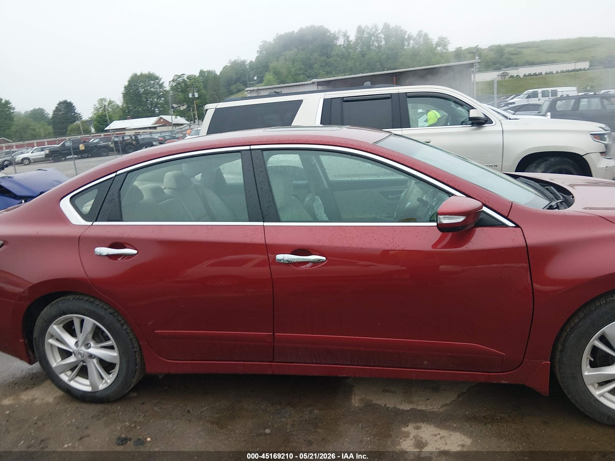 2015 Nissan Altima 2.5 Sl Red vin: 1N4AL3AP2FN345122