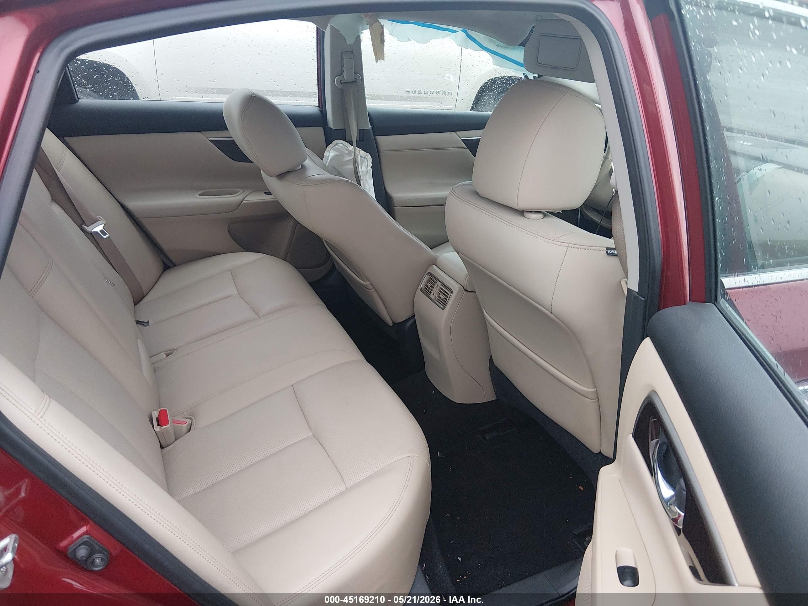 2015 Nissan Altima 2.5 Sl Red vin: 1N4AL3AP2FN345122