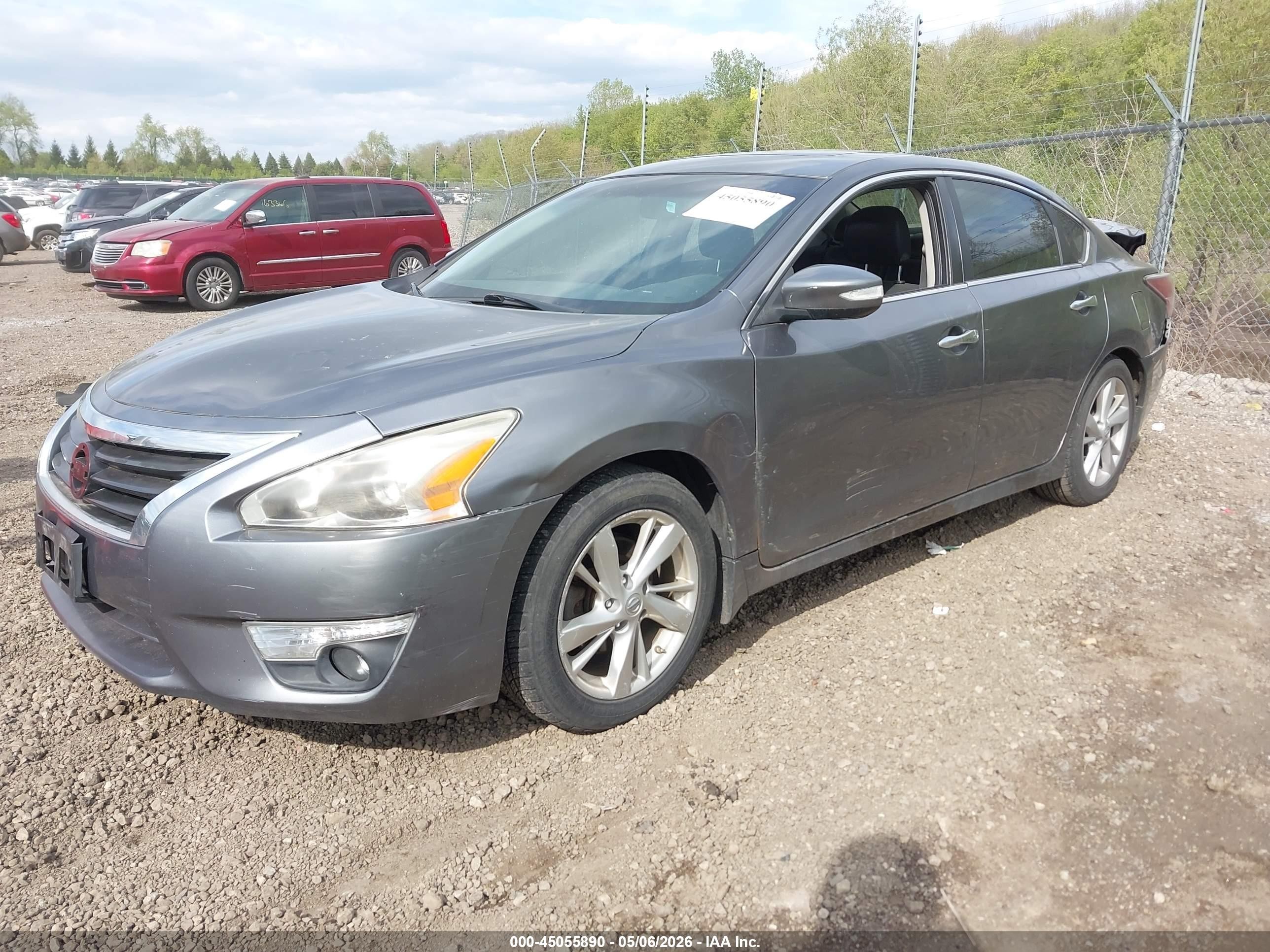 2015 Nissan Altima 2.5 Sl Серый vin: 1N4AL3AP2FN354399