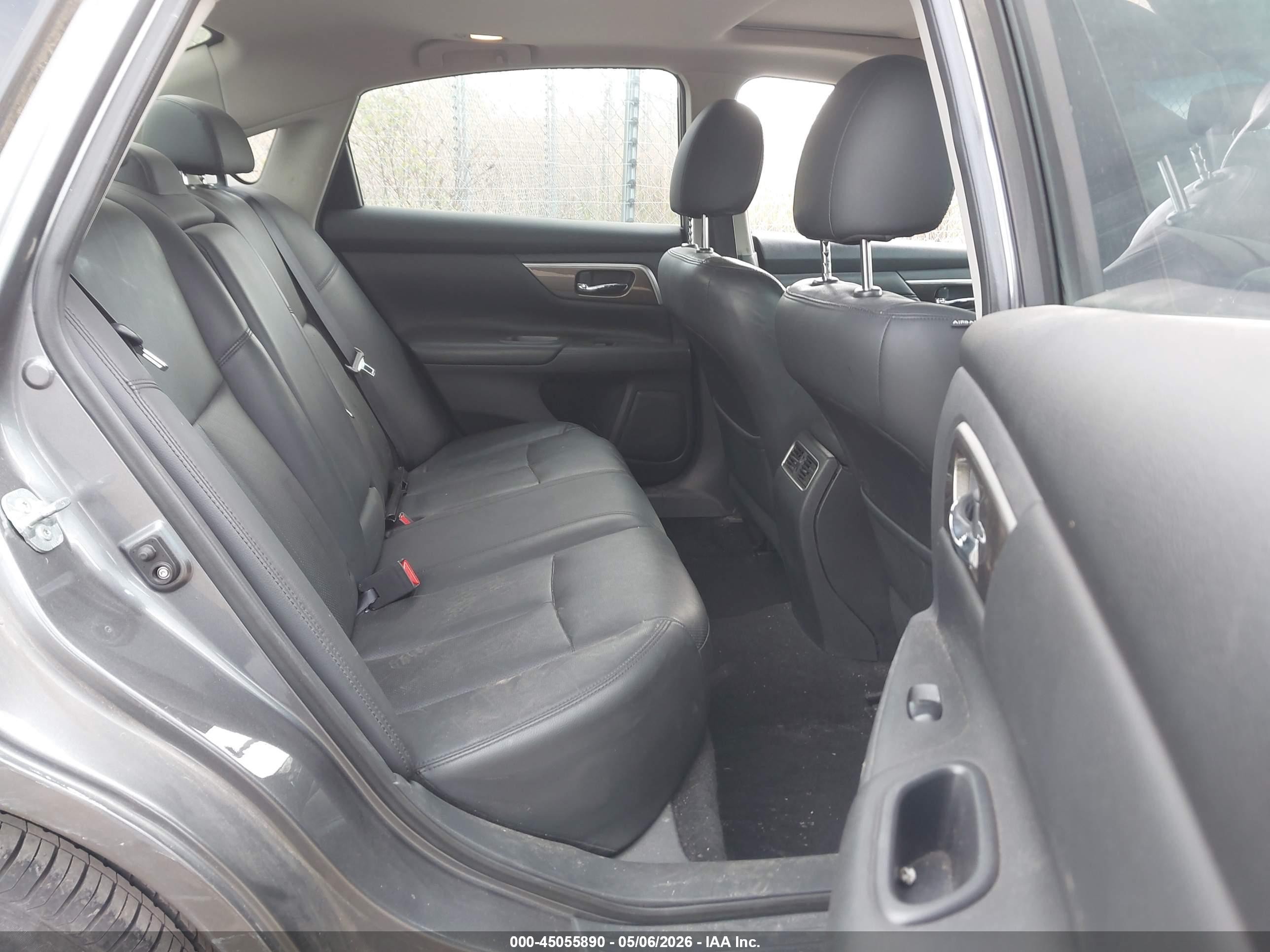 2015 Nissan Altima 2.5 Sl Серый vin: 1N4AL3AP2FN354399