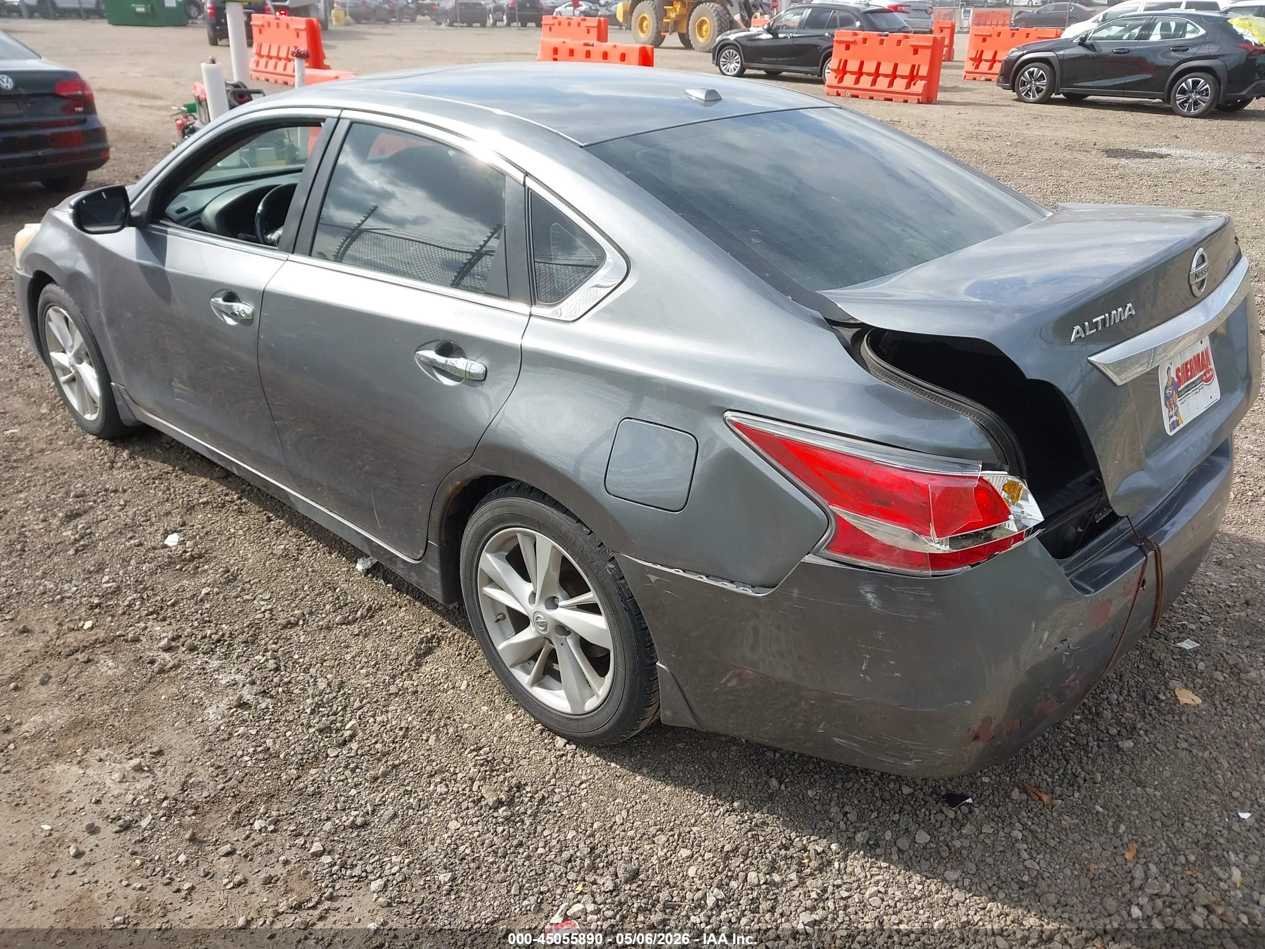 2015 Nissan Altima 2.5 Sl Серый vin: 1N4AL3AP2FN354399