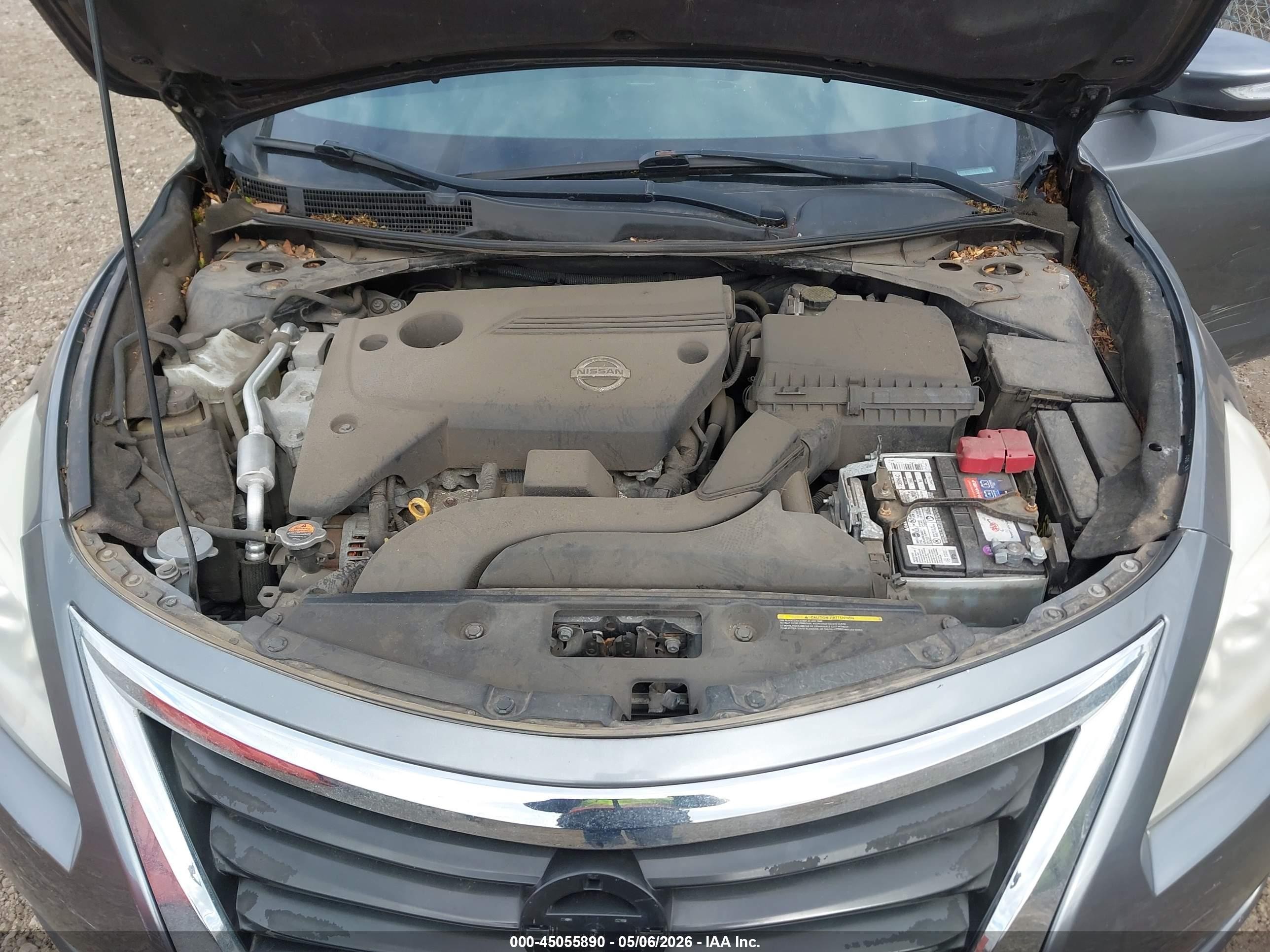 2015 Nissan Altima 2.5 Sl Серый vin: 1N4AL3AP2FN354399