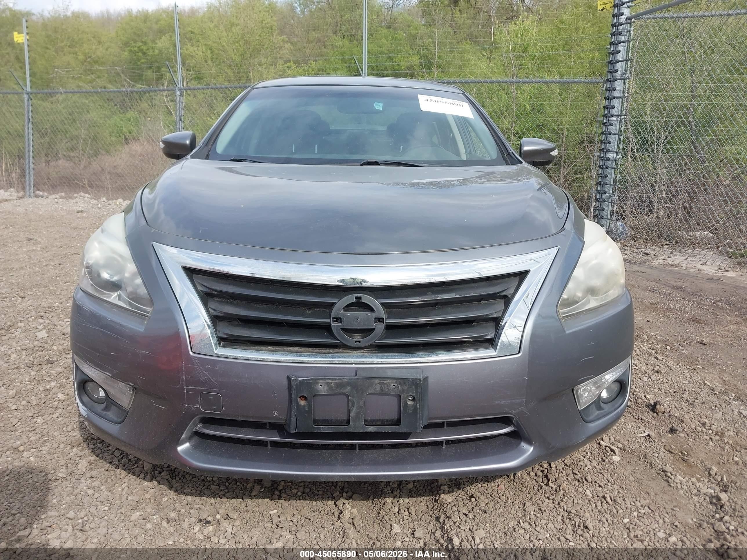 2015 Nissan Altima 2.5 Sl Серый vin: 1N4AL3AP2FN354399