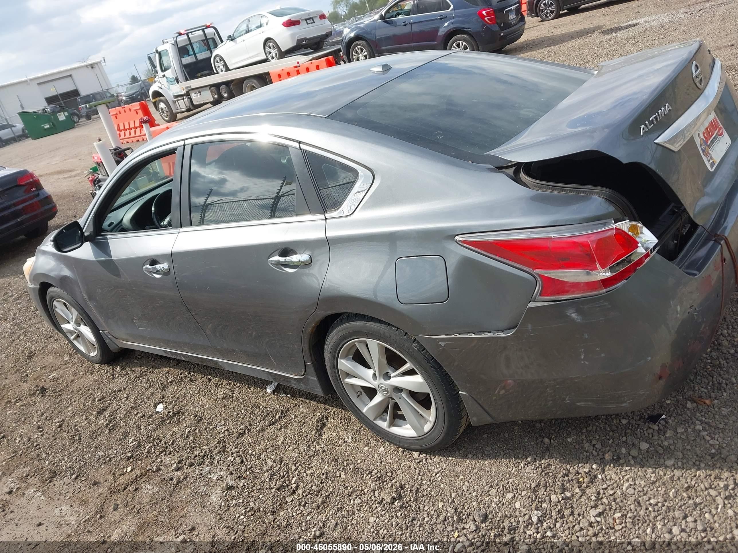 2015 Nissan Altima 2.5 Sl Серый vin: 1N4AL3AP2FN354399
