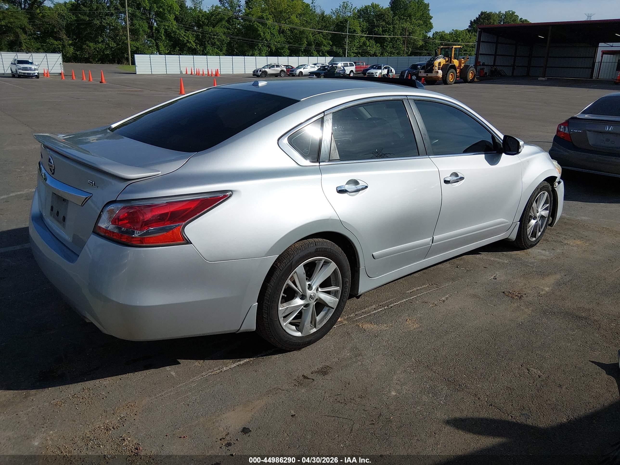 2015 Nissan Altima 2.5 Sl Silver vin: 1N4AL3AP2FN355097