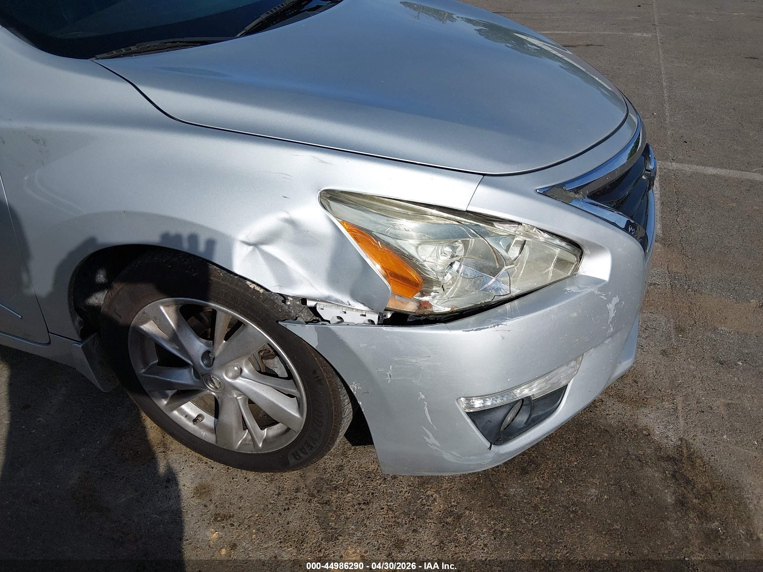 2015 Nissan Altima 2.5 Sl Silver vin: 1N4AL3AP2FN355097