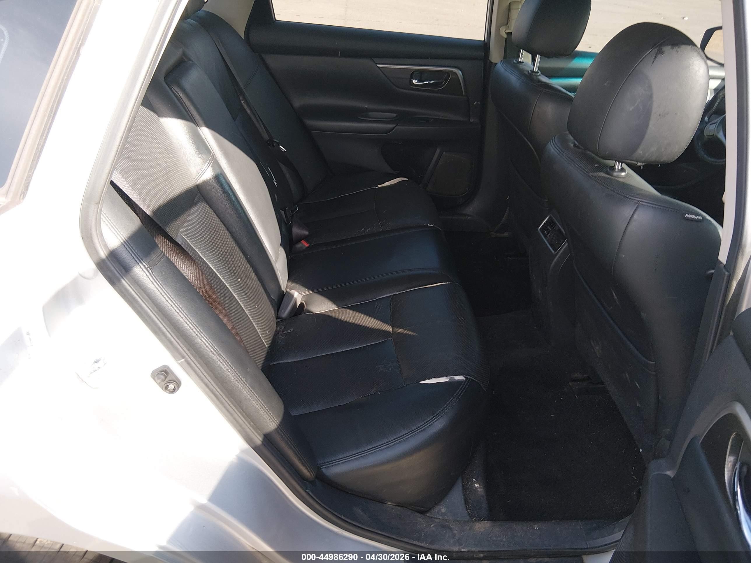 2015 Nissan Altima 2.5 Sl Silver vin: 1N4AL3AP2FN355097