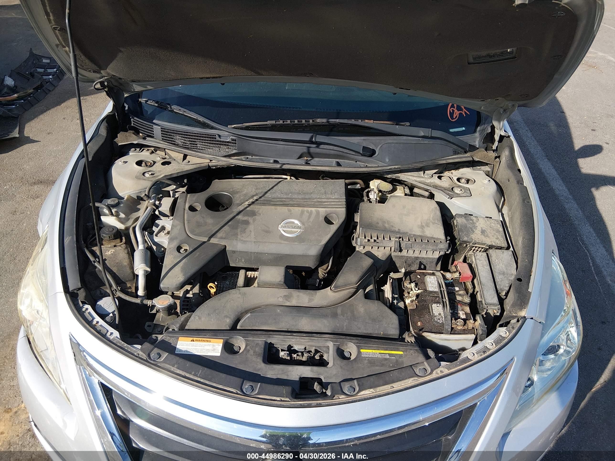 2015 Nissan Altima 2.5 Sl Silver vin: 1N4AL3AP2FN355097
