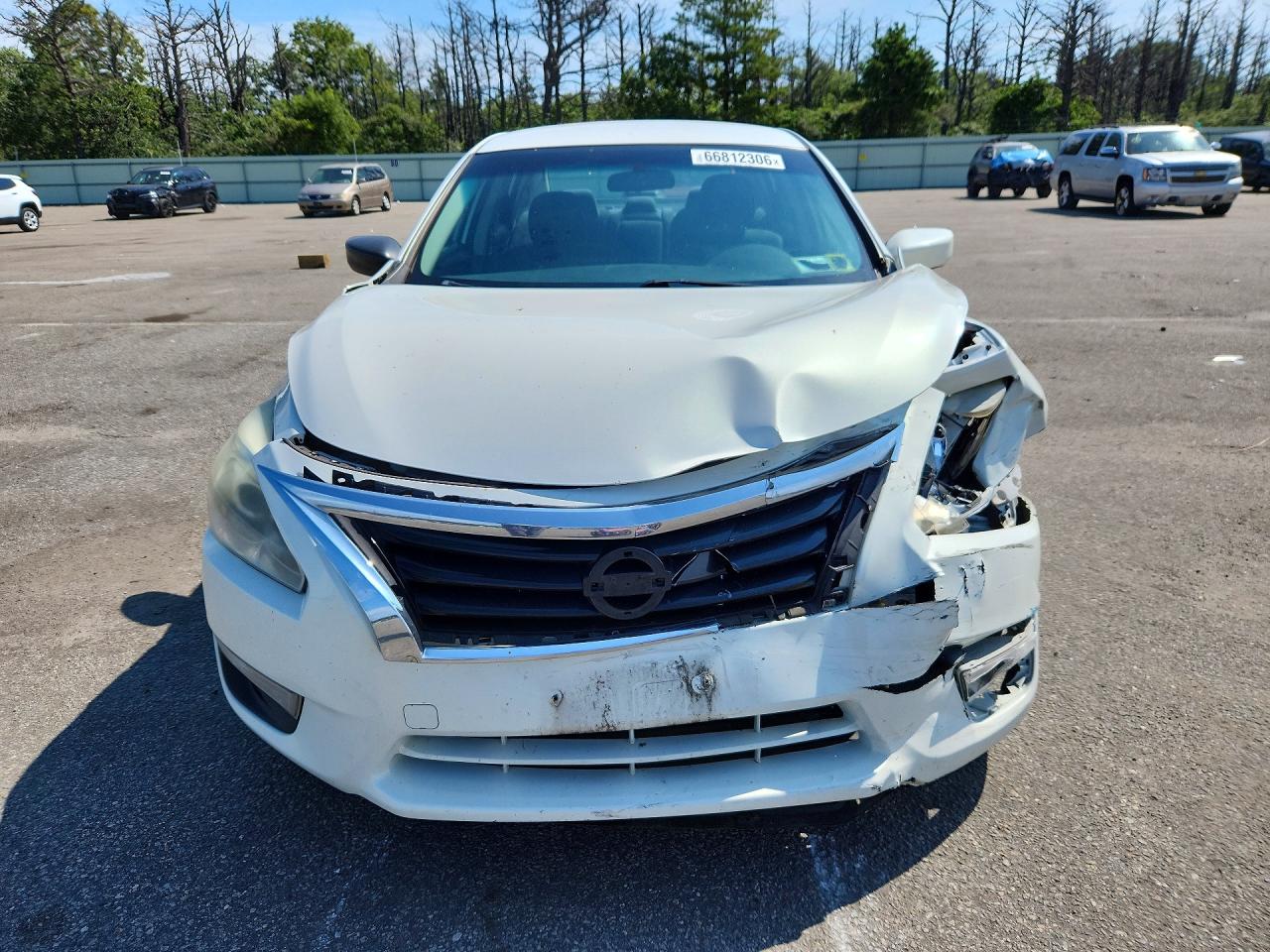 2015 Nissan Altima 2.5 S Белый vin: 1N4AL3AP2FN362308