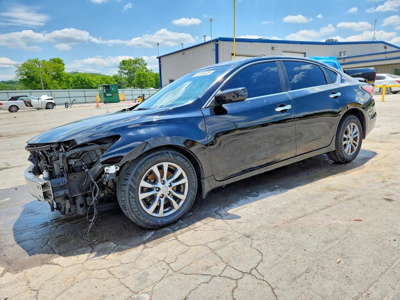 2015 Nissan Altima 2.5 S Black vin: 1N4AL3AP2FN362390