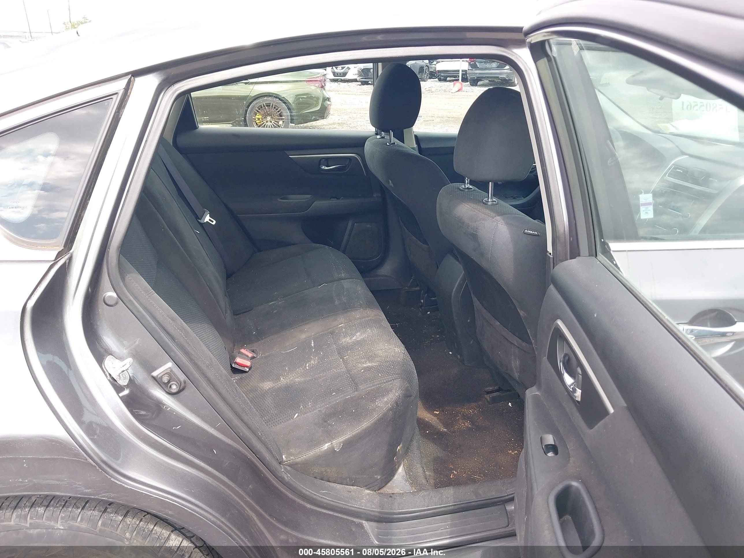 2015 Nissan Altima 2.5 S Серый vin: 1N4AL3AP2FN373096
