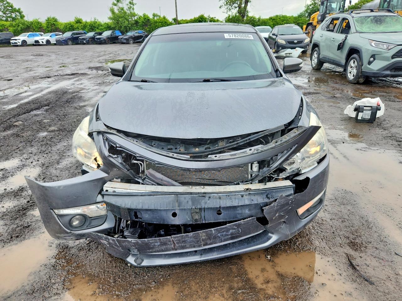 2015 Nissan Altima 2.5 Серый vin: 1N4AL3AP2FN373650
