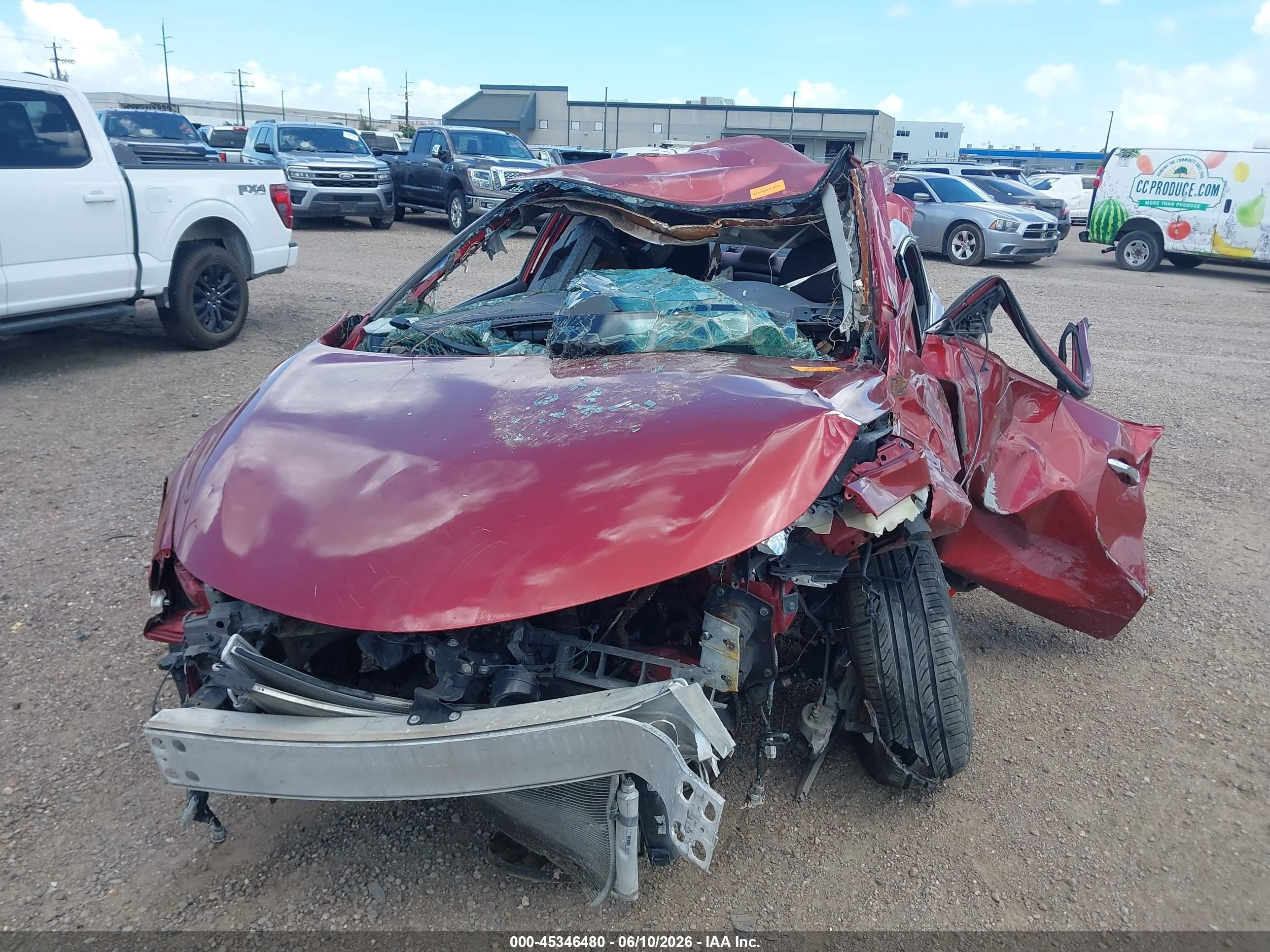 2015 Nissan Altima 2.5 S Red vin: 1N4AL3AP2FN380422