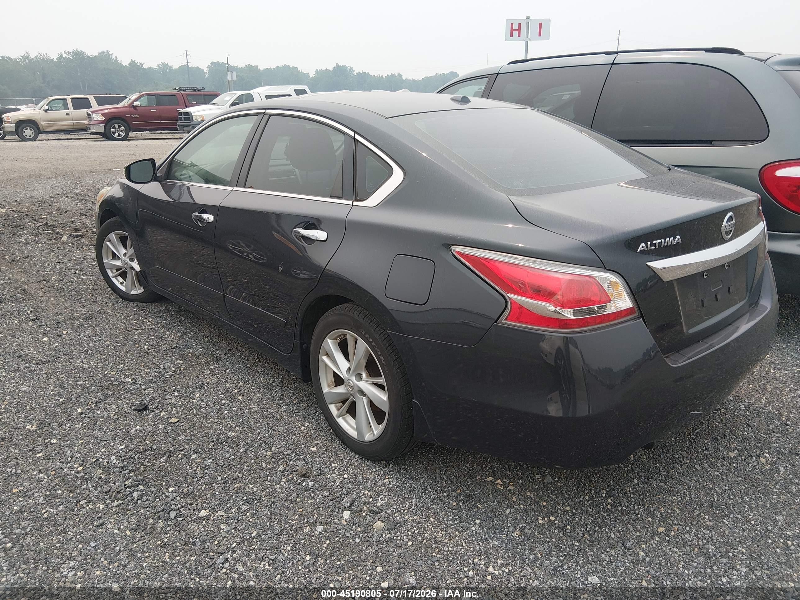 2015 Nissan Altima 2.5 Sl Blue vin: 1N4AL3AP2FN401835