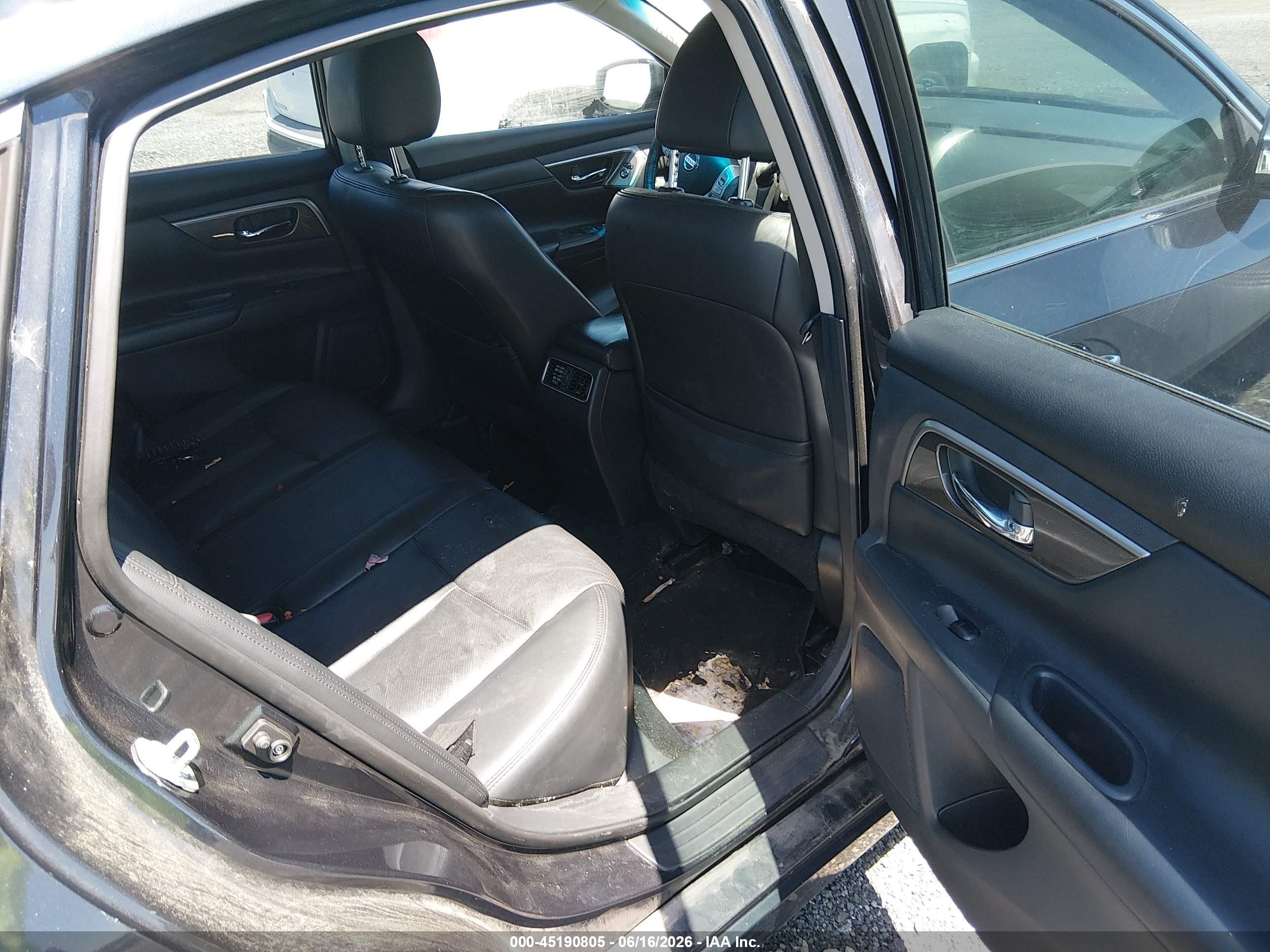 2015 Nissan Altima 2.5 Sl Blue vin: 1N4AL3AP2FN401835