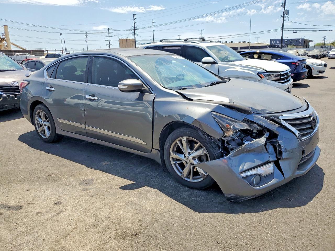 2015 Nissan Altima 2.5 Sl Серебряный vin: 1N4AL3AP2FN404816