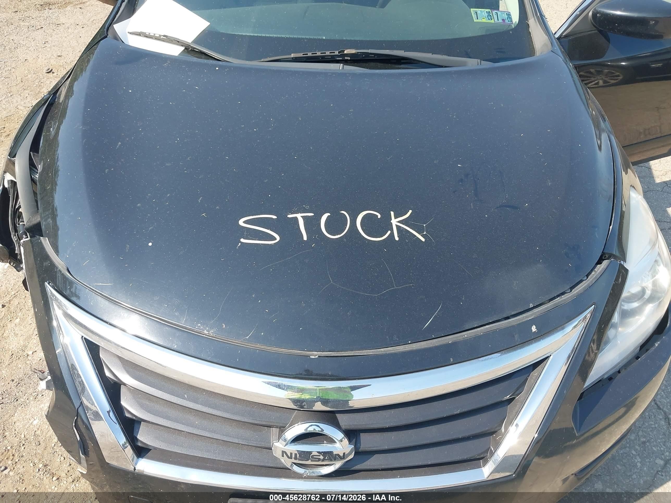 2015 Nissan Altima 2.5 S Black vin: 1N4AL3AP2FN407604
