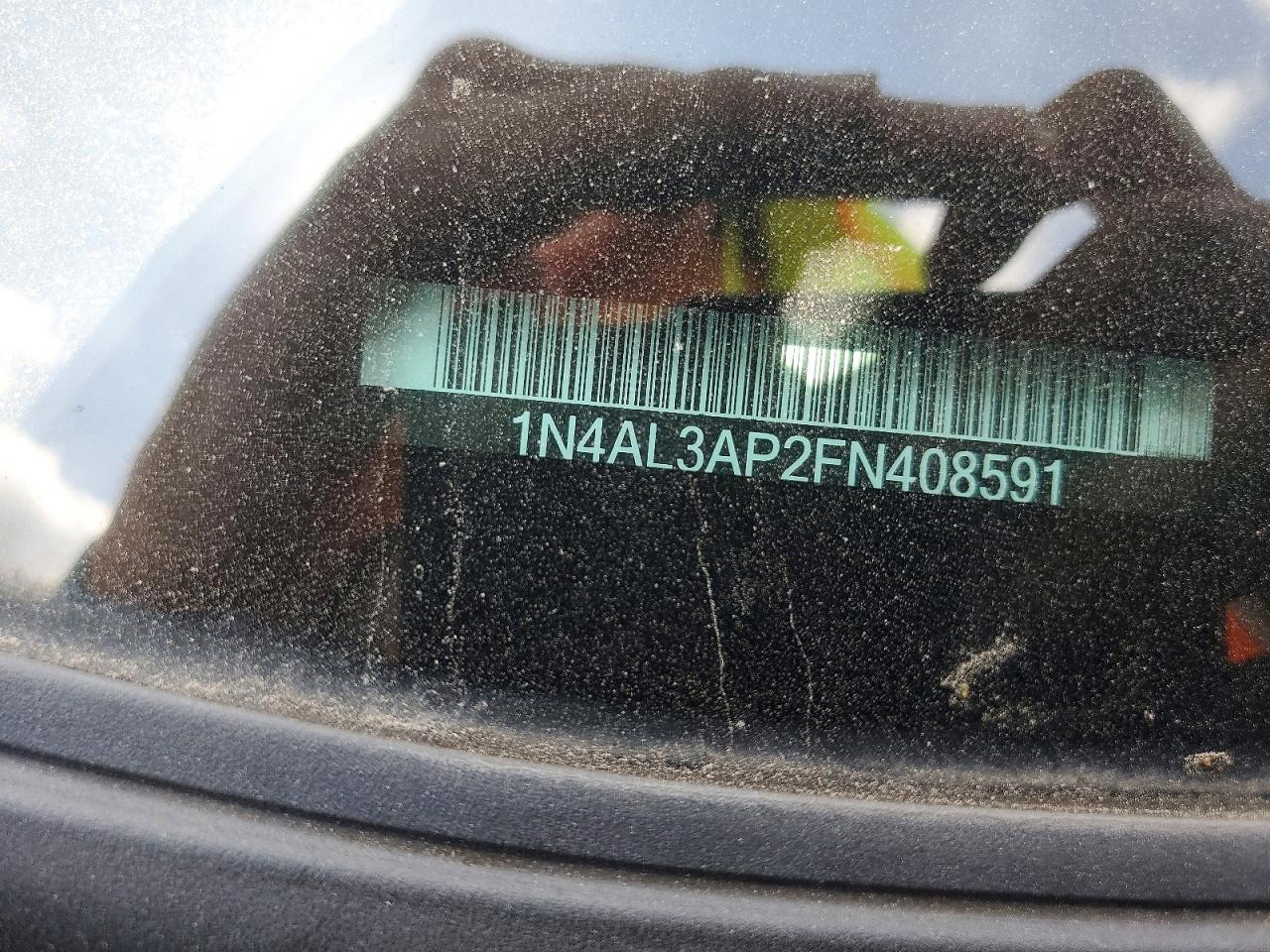 2015 Nissan Altima 2.5 Sl Gray vin: 1N4AL3AP2FN408591