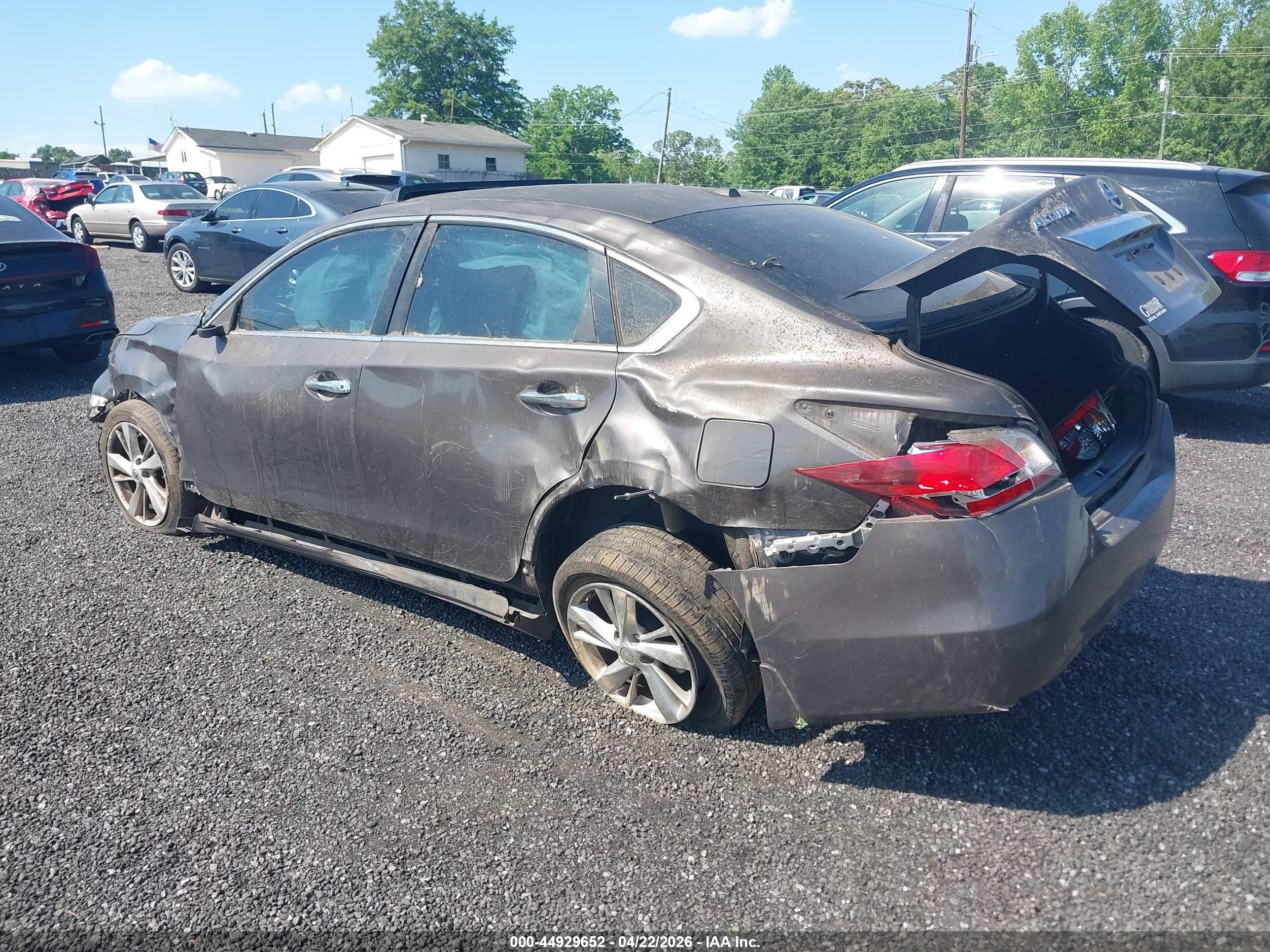 2015 Nissan Altima 2.5 Sl Gray vin: 1N4AL3AP2FN862310