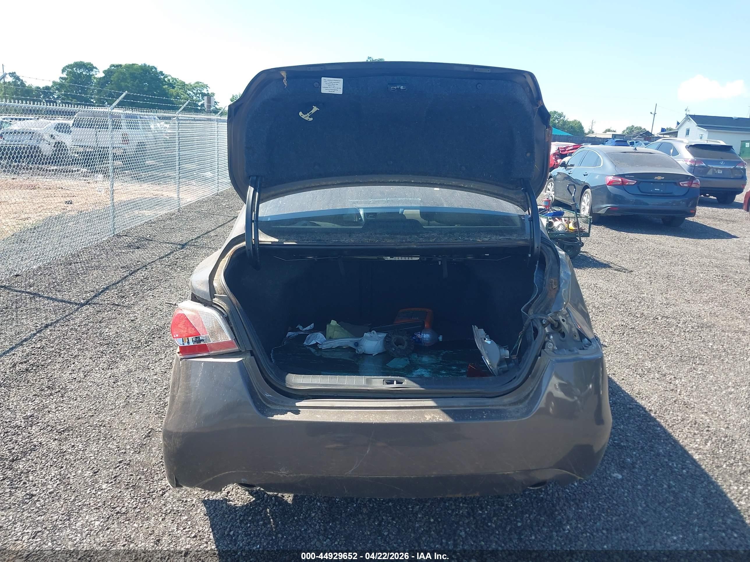2015 Nissan Altima 2.5 Sl Gray vin: 1N4AL3AP2FN862310